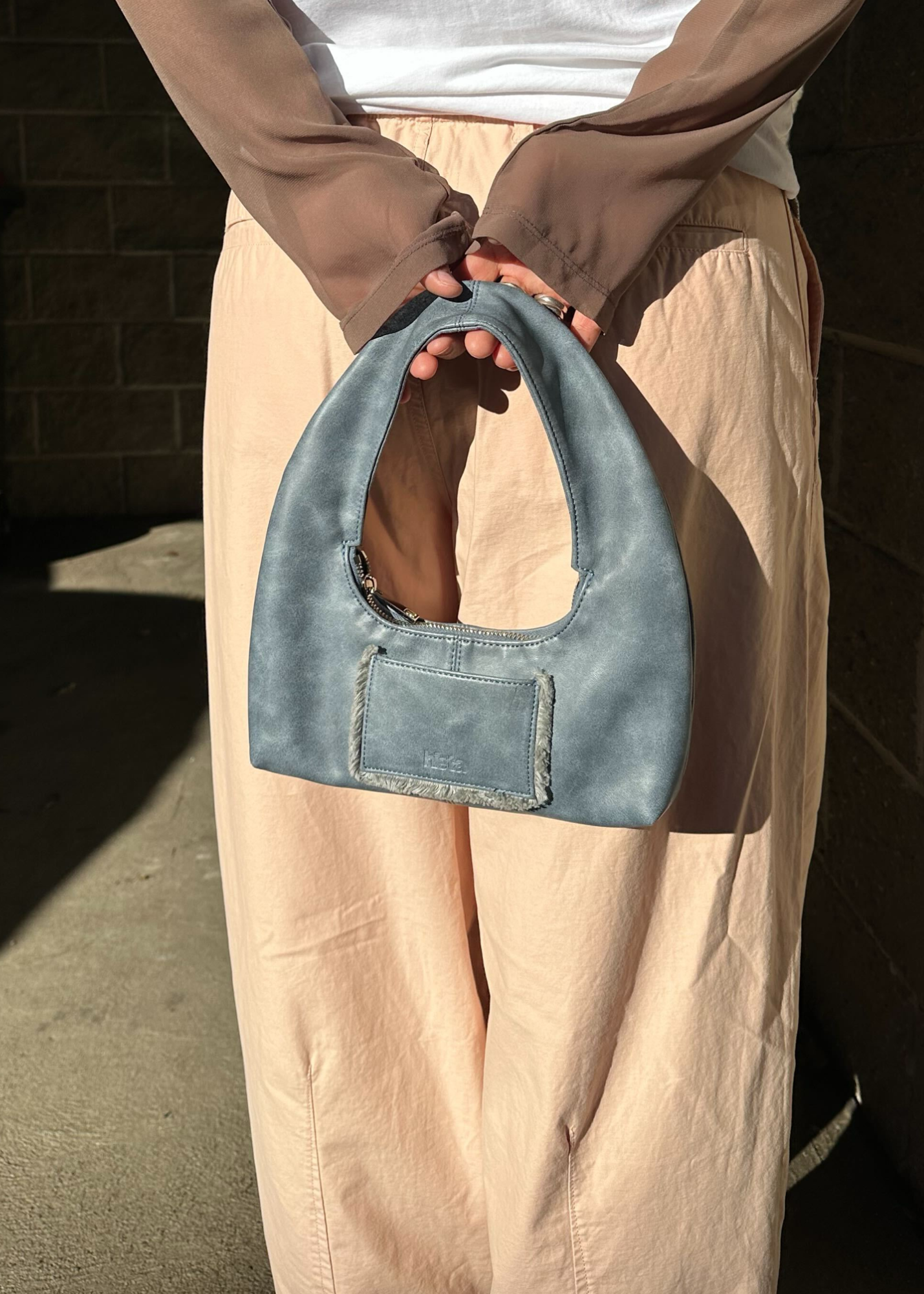 HIETA 'Tina' Mini Pleather Bag