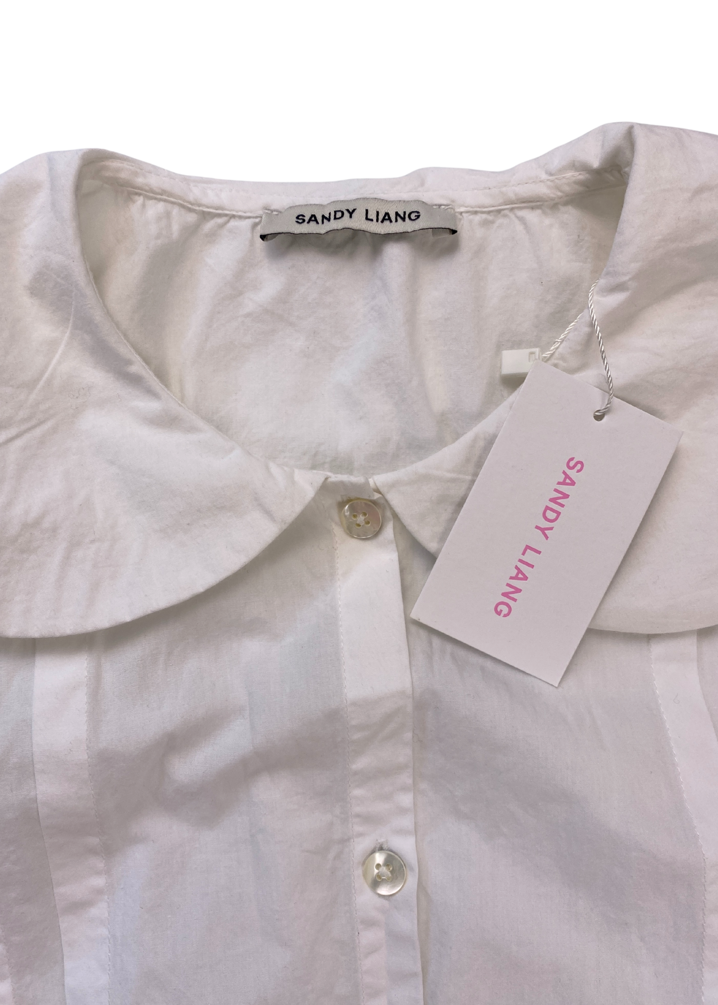 SANDY LIANG (BNWT) 'Biddy Dress' Peter Pan Collar Mini Dress