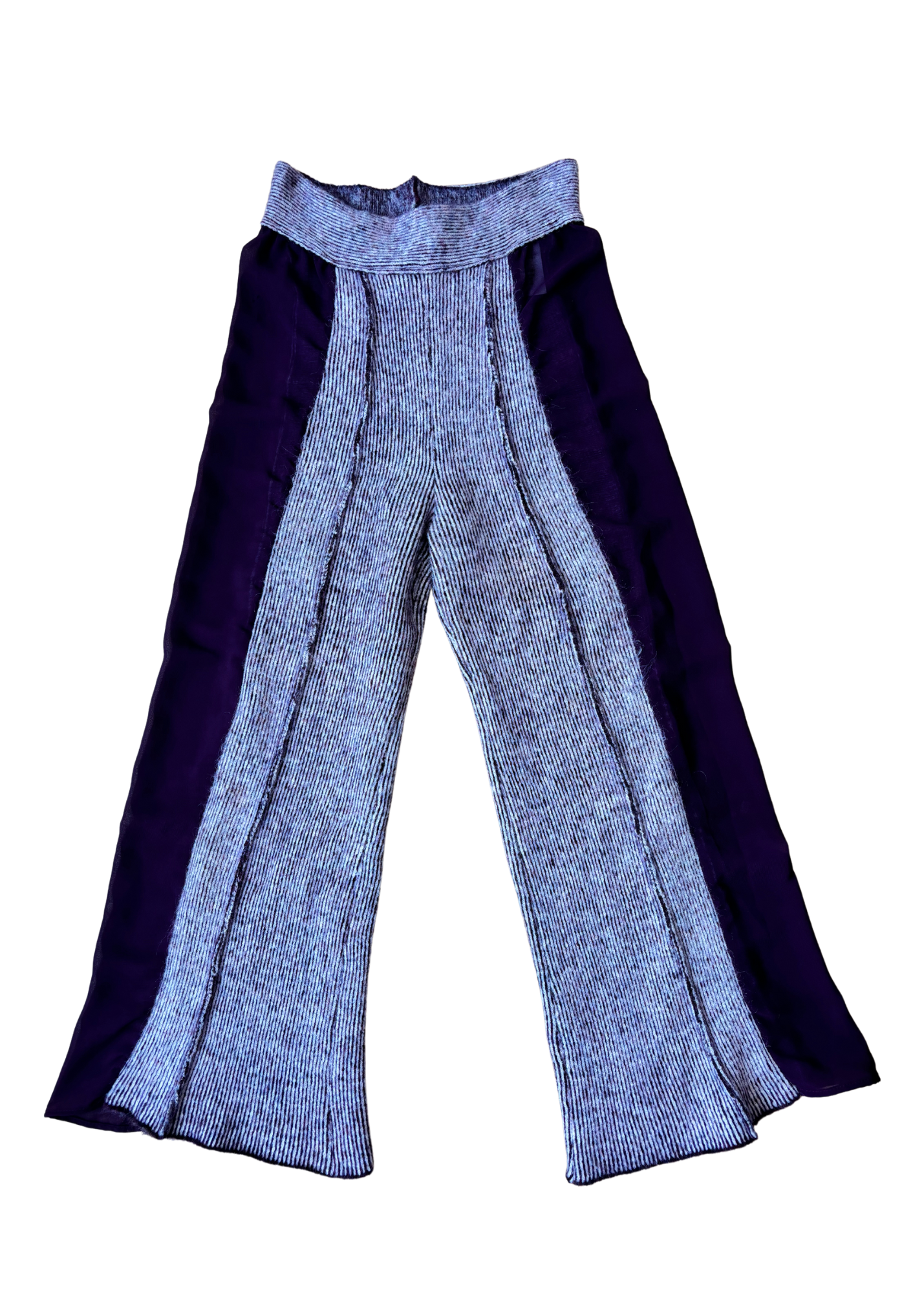 ECKHAUS LATTA (BNWT) 'Evening' Mohair Panelled Pants