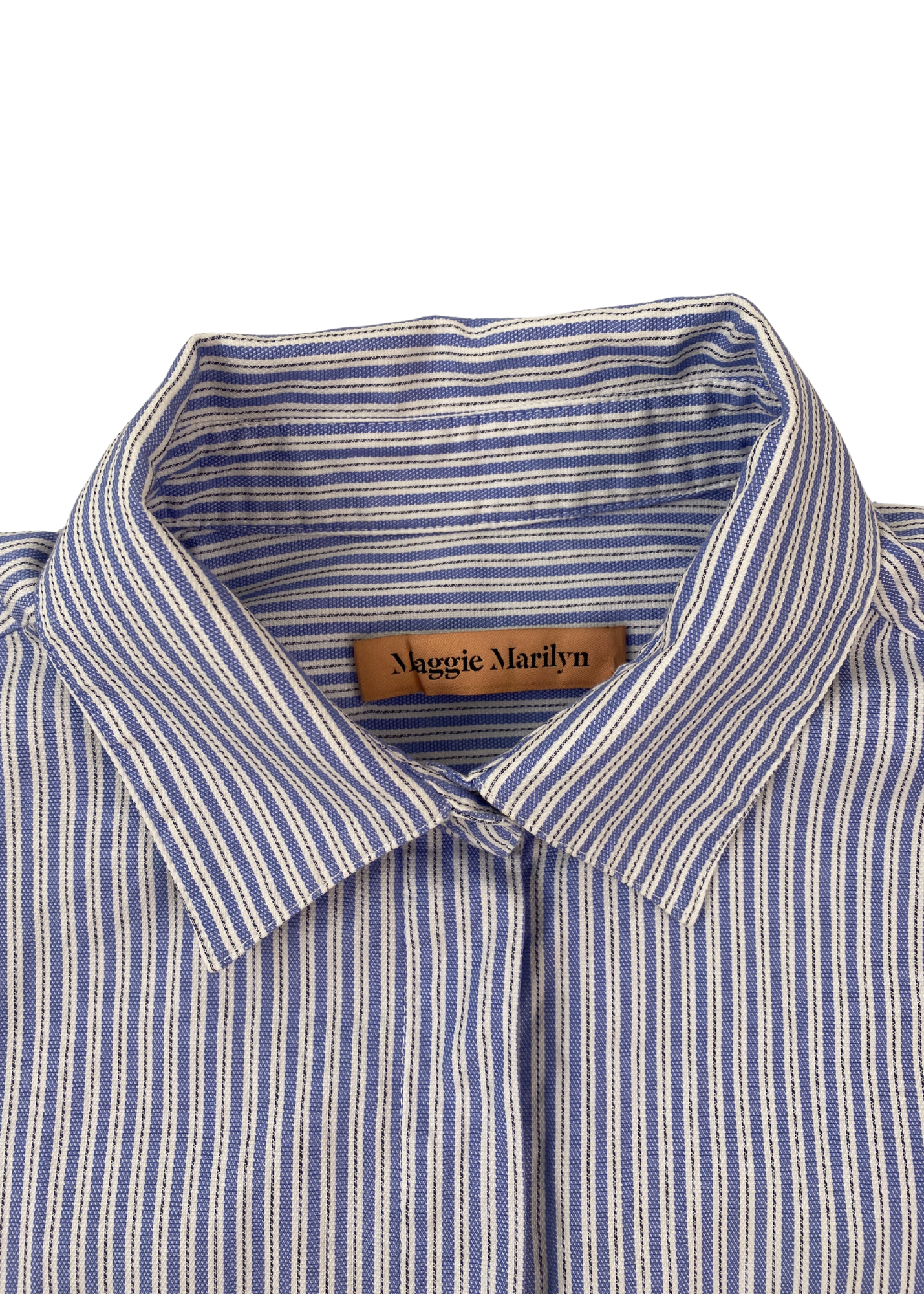 MAGGIE MARILYN Stripe Button Up
