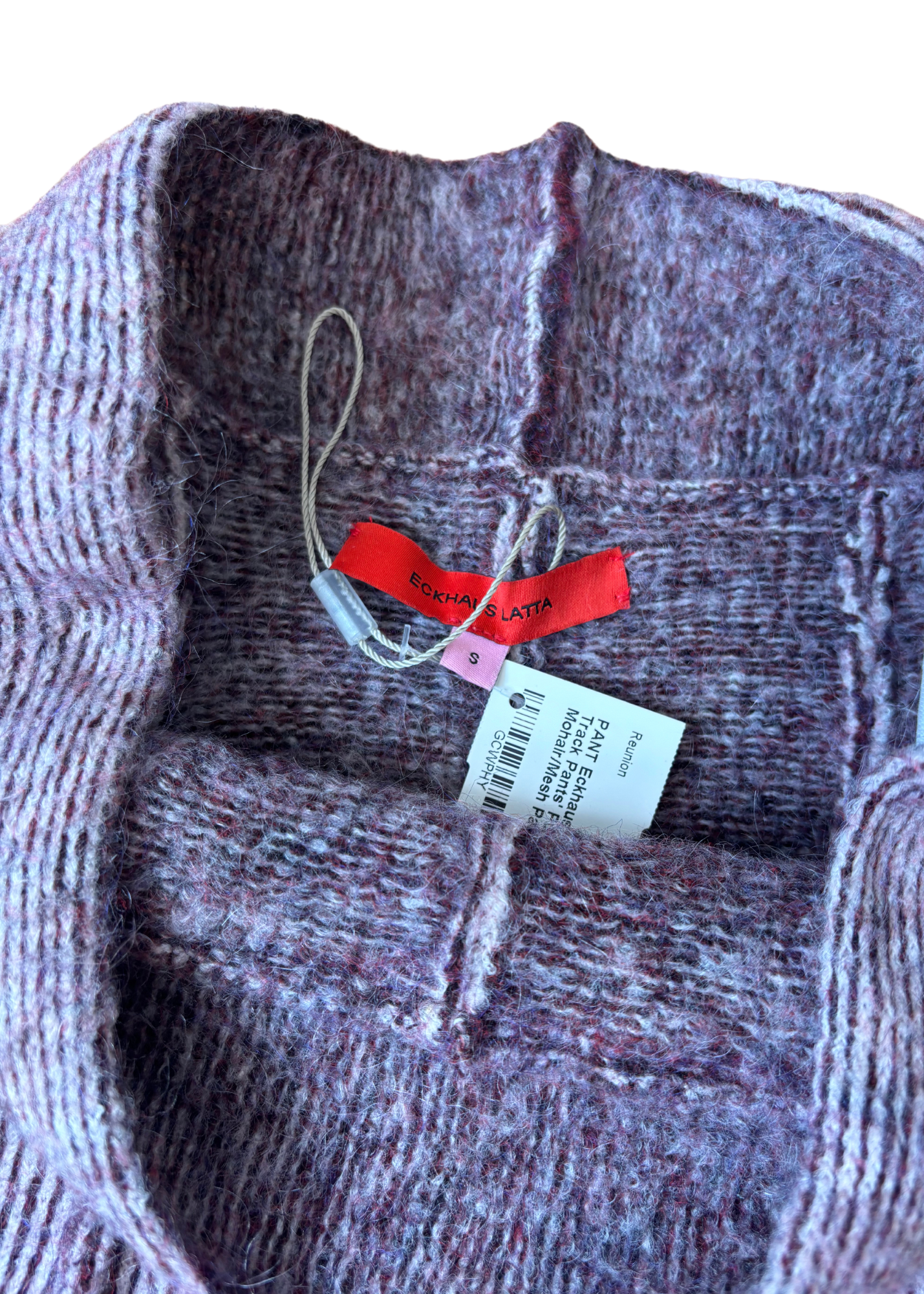 ECKHAUS LATTA (BNWT) 'Evening' Mohair Panelled Pants