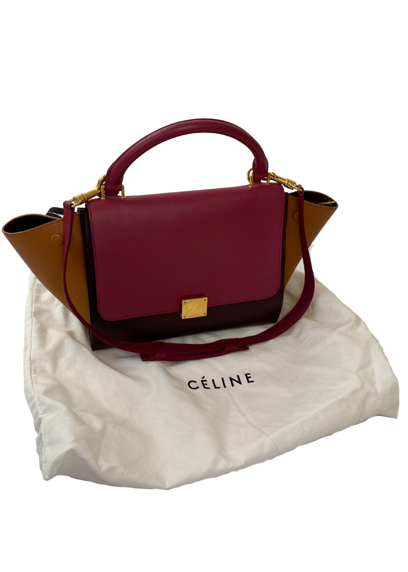 CELINE (AS IS) 'Trapeze' Leather Bag