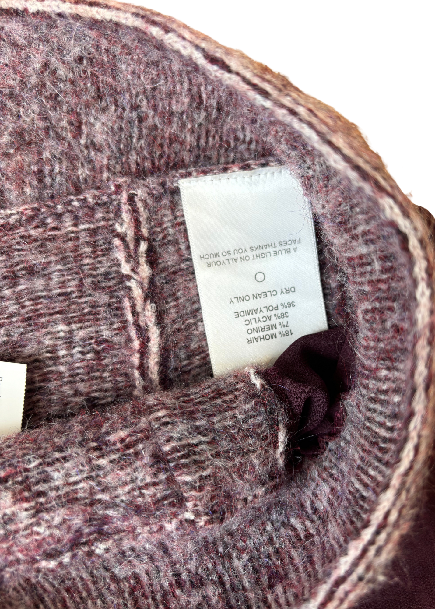 ECKHAUS LATTA (BNWT) 'Evening' Mohair Panelled Pants