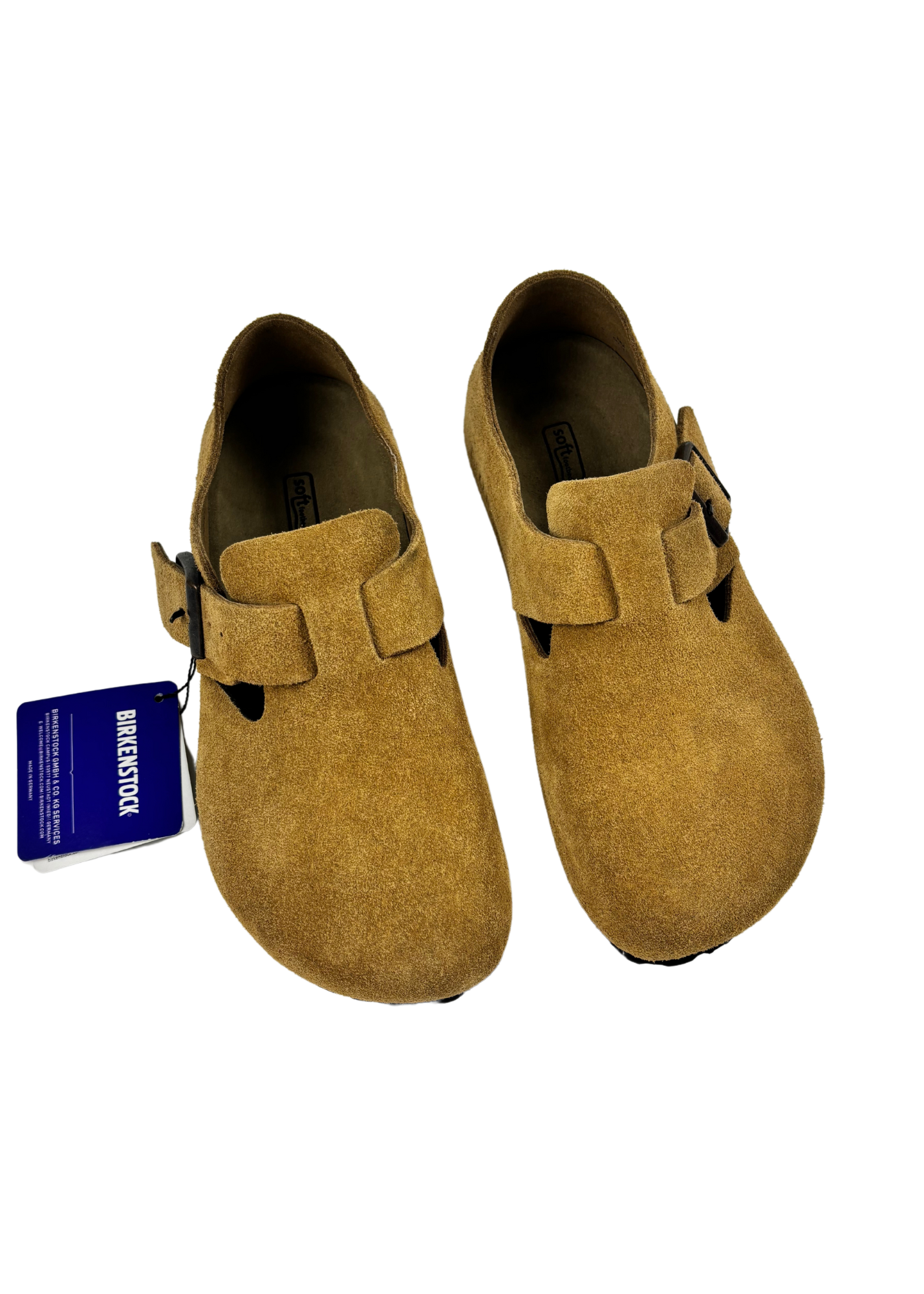 BIRKENSTOCK (BNWT) Suede 'London' Slip Ons