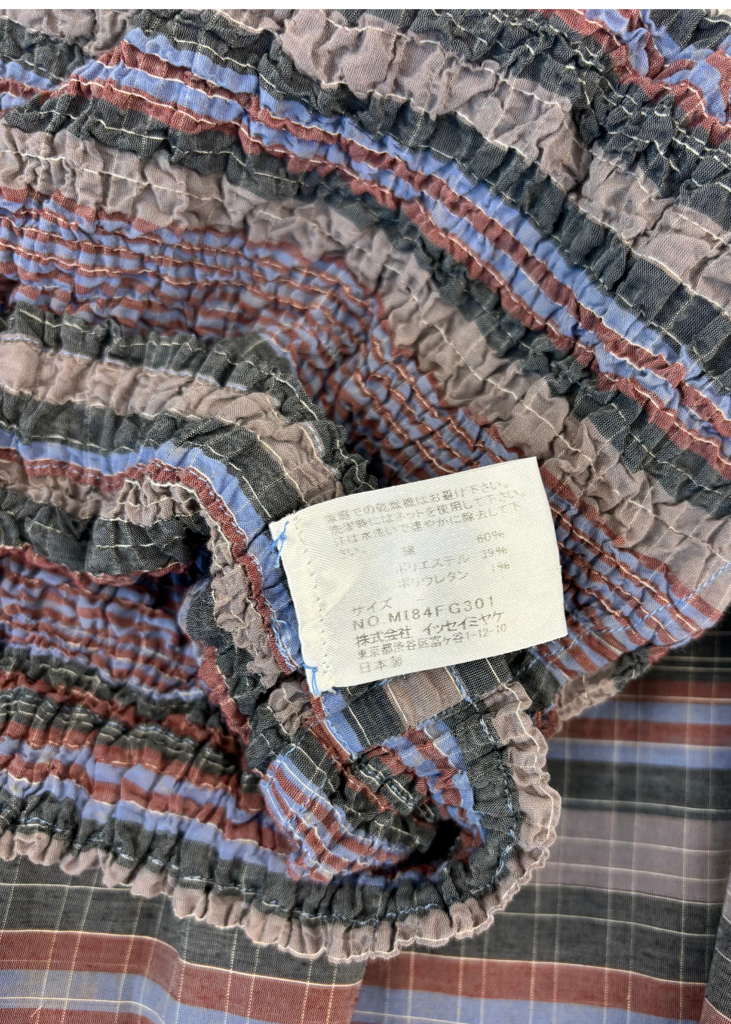 ISSEY MIYAKE ME Shirred Midi Skirt