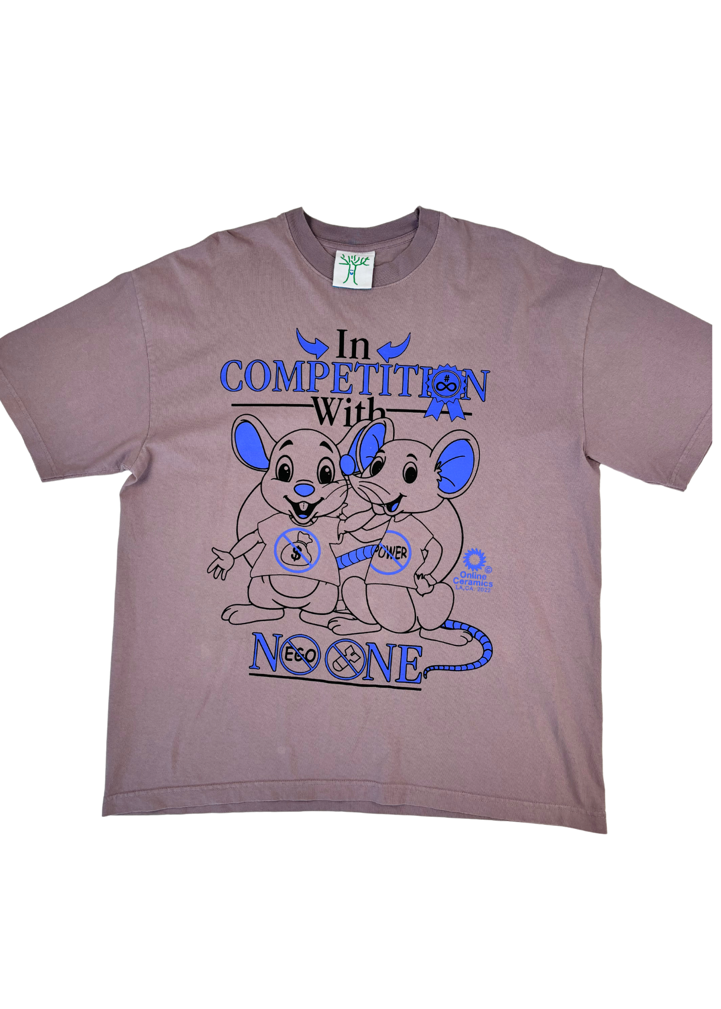 ONLINE CERAMICS 'In Competition With No One' Tee