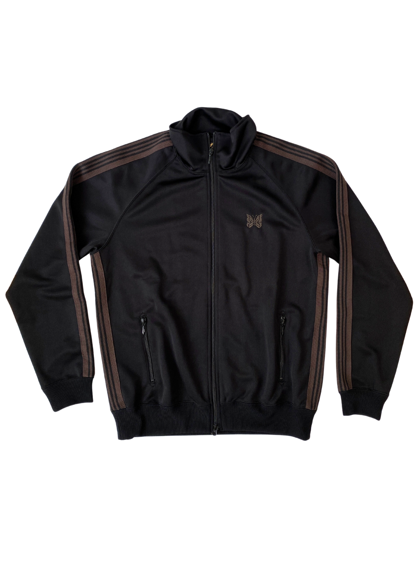 NEEDLES Poly Smooth Track Jacket Two Way Zip