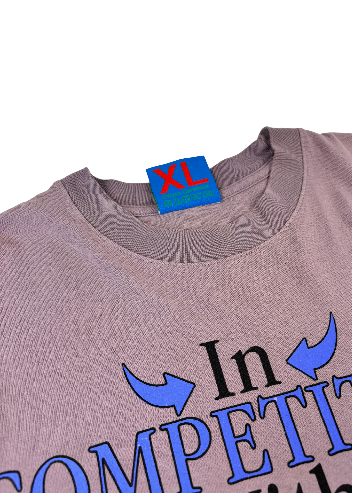 ONLINE CERAMICS 'In Competition With No One' Tee