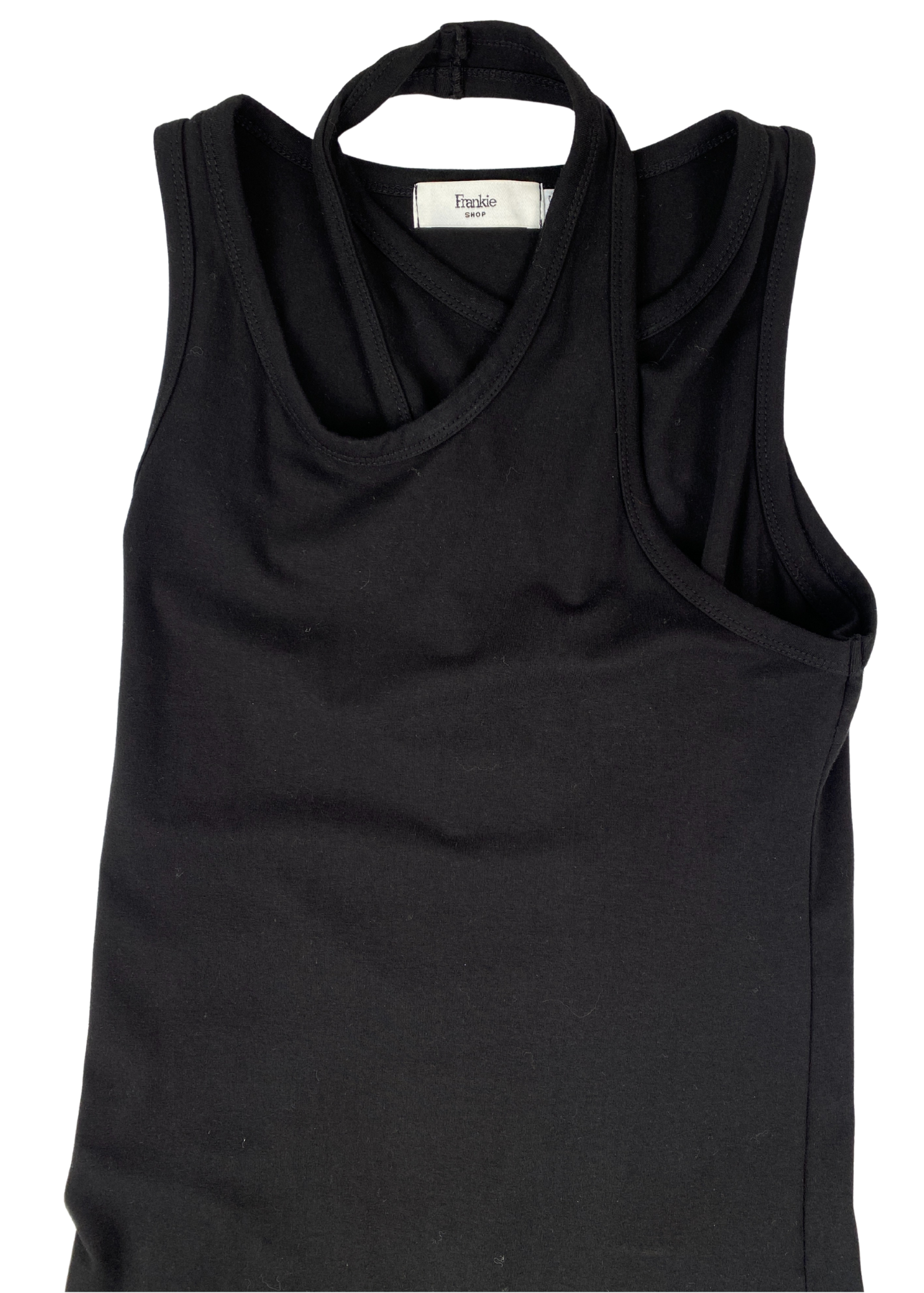 FRANKIE SHOP Twist Strap Midi Dress