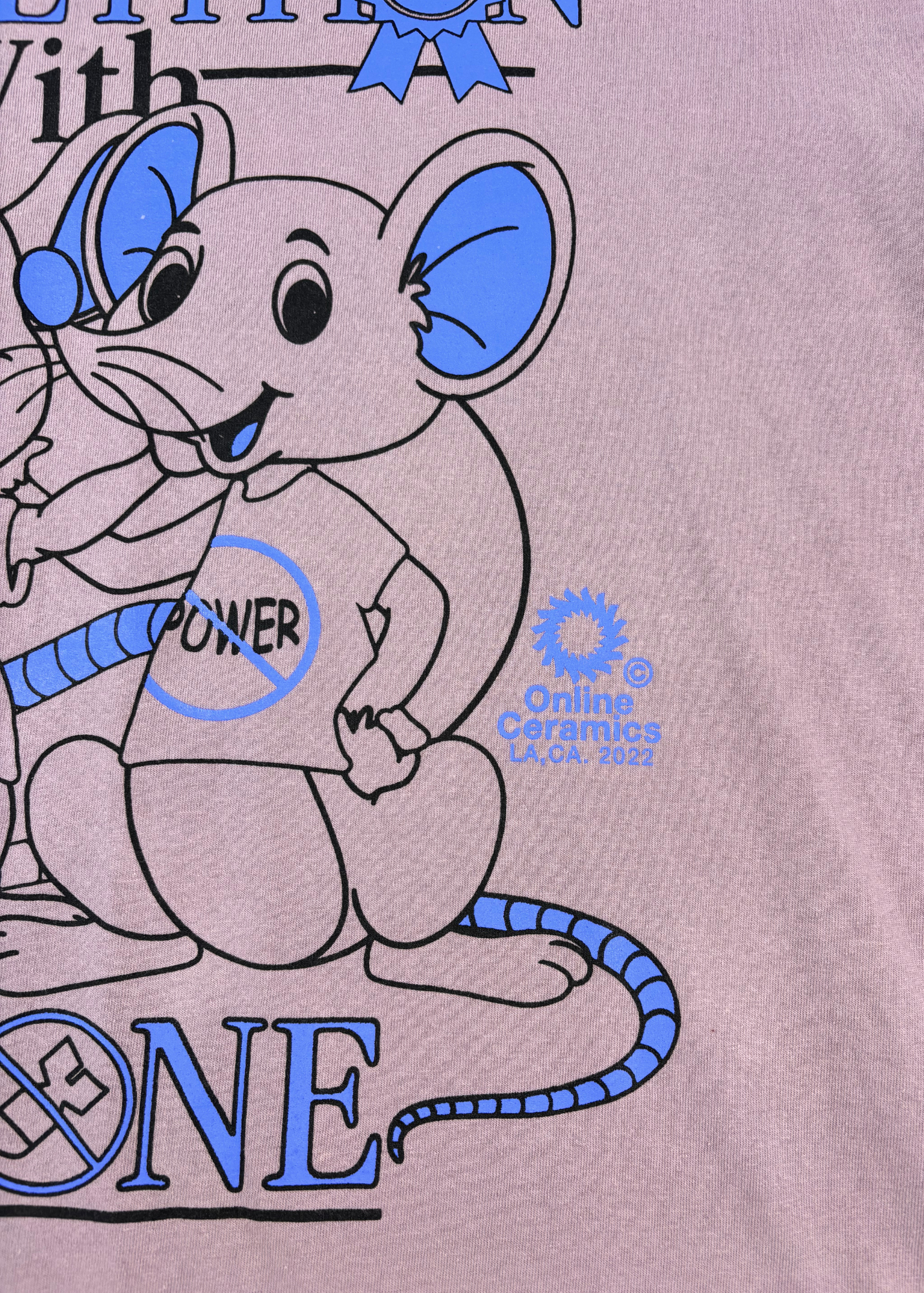 ONLINE CERAMICS 'In Competition With No One' Tee