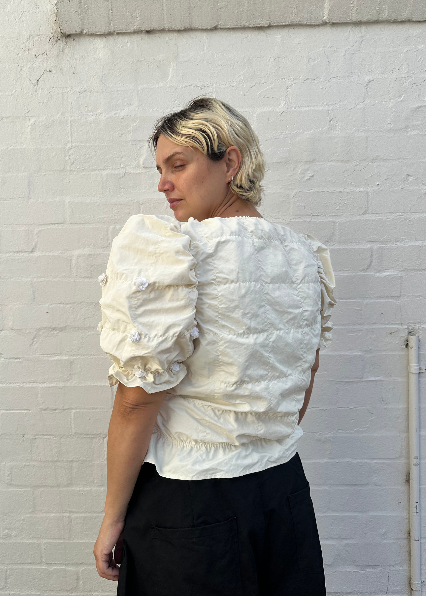 SHUSHU/TONG (AS IS) AW2021 Sequin 'Folding Top'