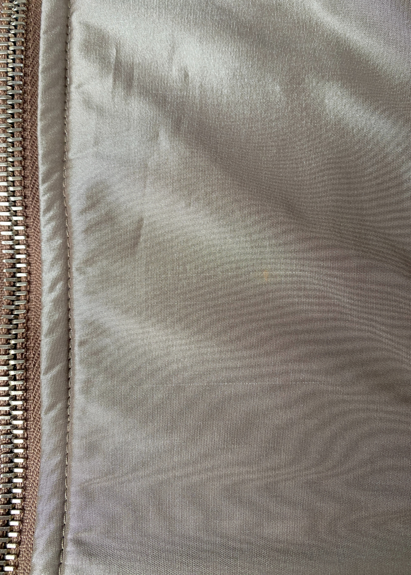 VINTAGE MARITHE FRANCOIS GIRBAUD (AS IS) Metallic Puffer Zip Vest