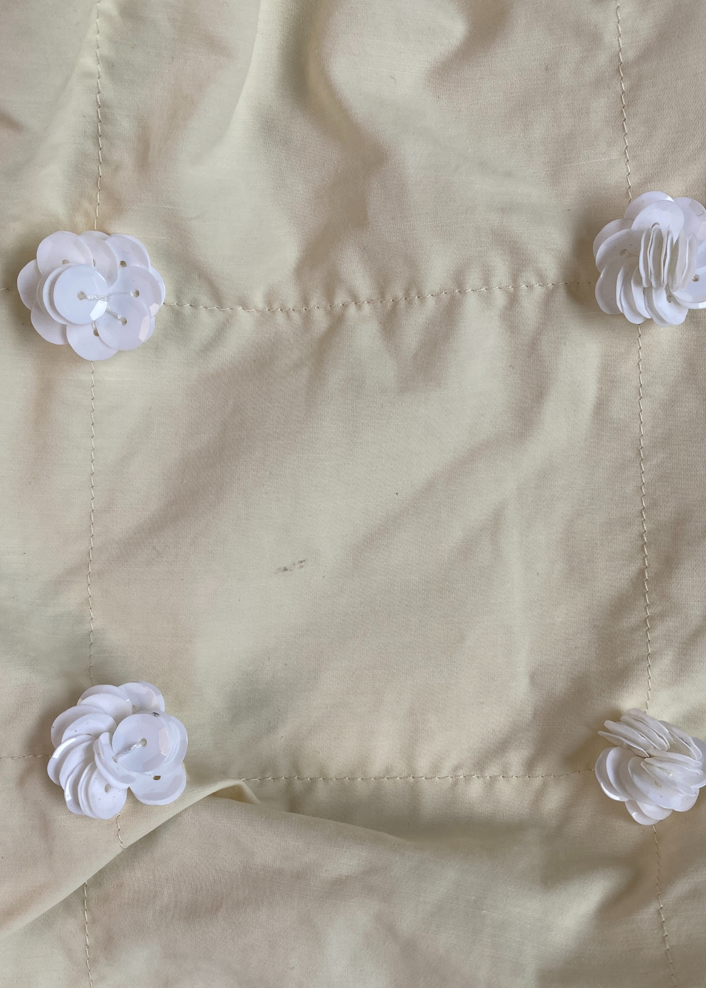 SHUSHU/TONG (AS IS) AW2021 Sequin 'Folding Top'