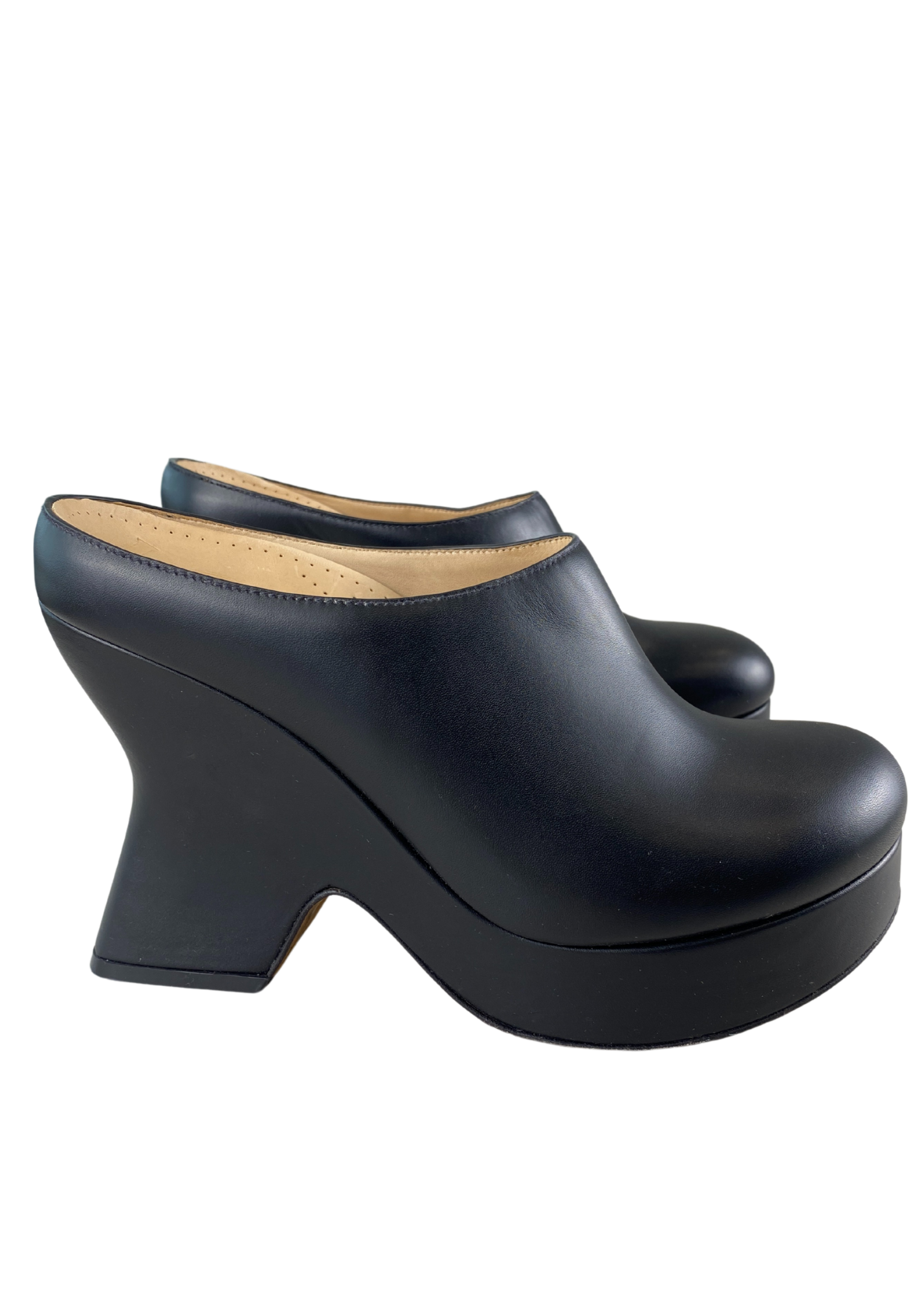 LOEWE Leather 'Terra Wedge' Mule