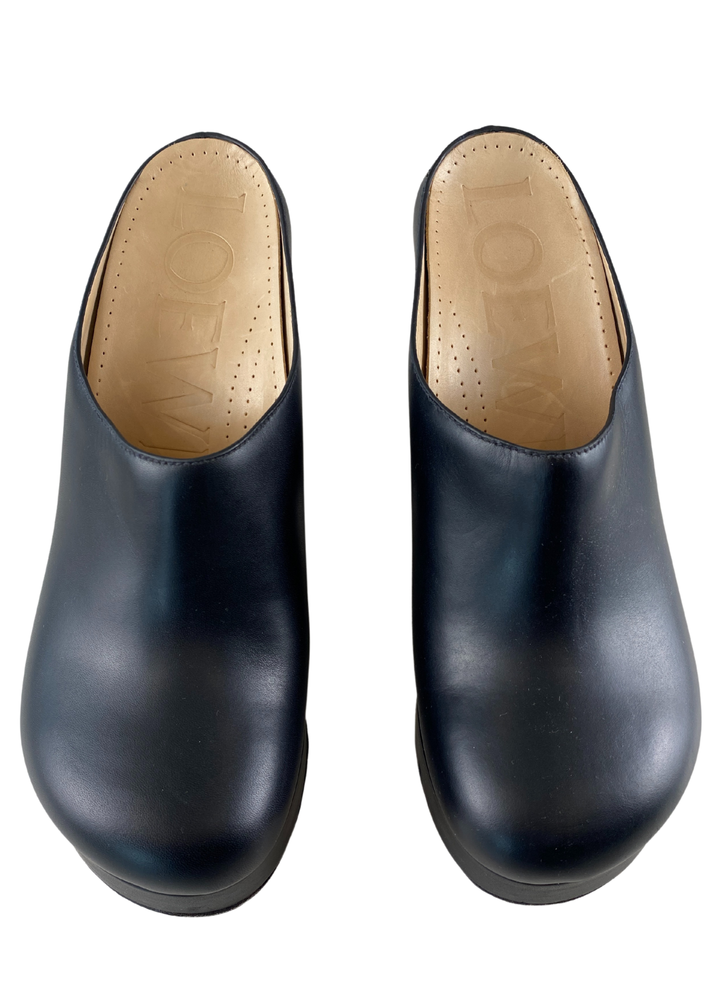 LOEWE Leather 'Terra Wedge' Mule