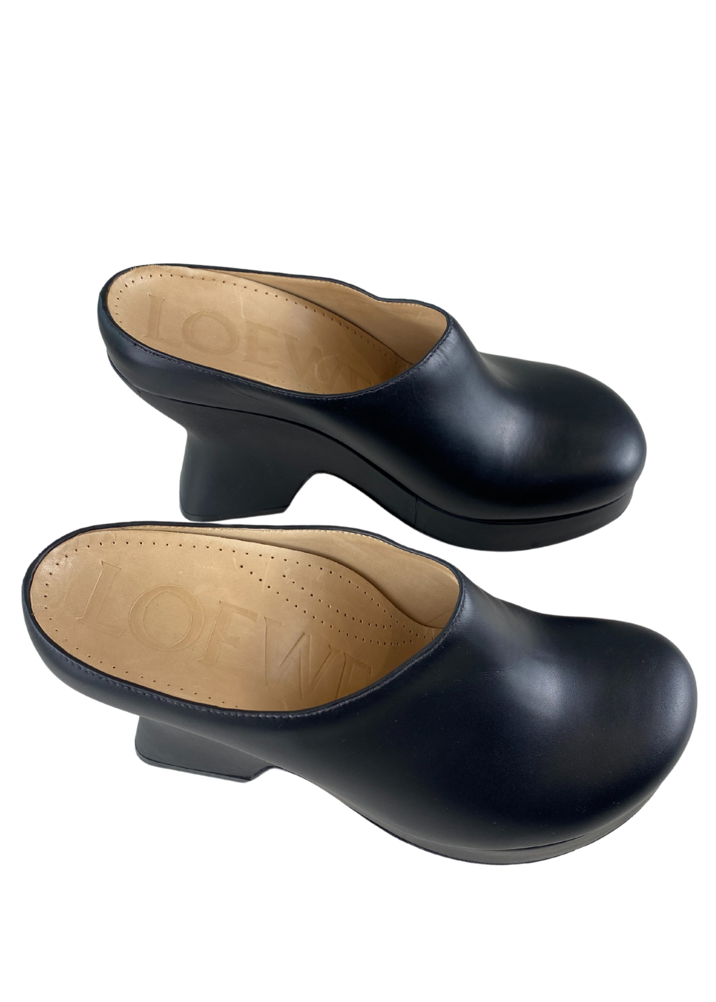 LOEWE Leather 'Terra Wedge' Mule