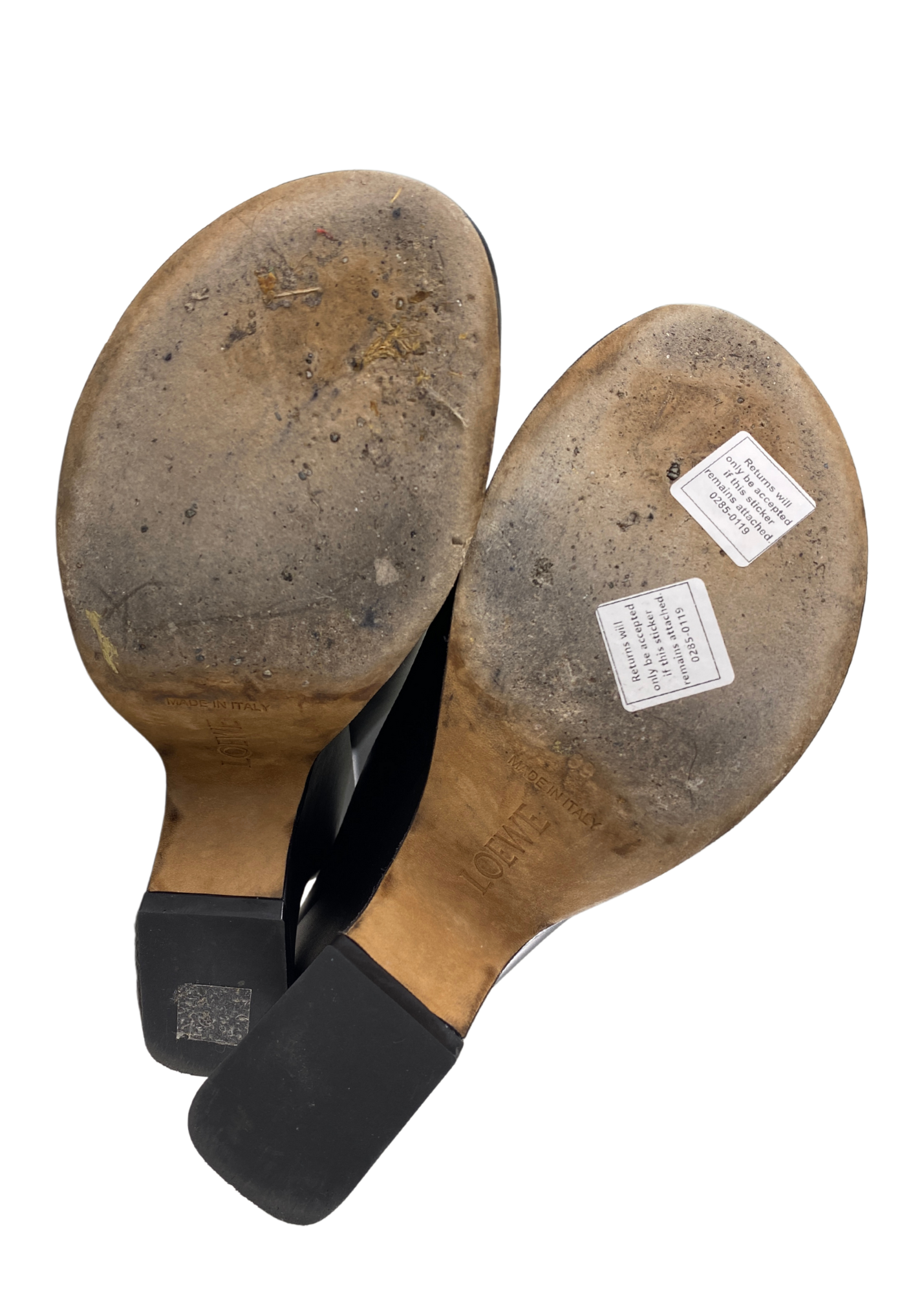 LOEWE Leather 'Terra Wedge' Mule