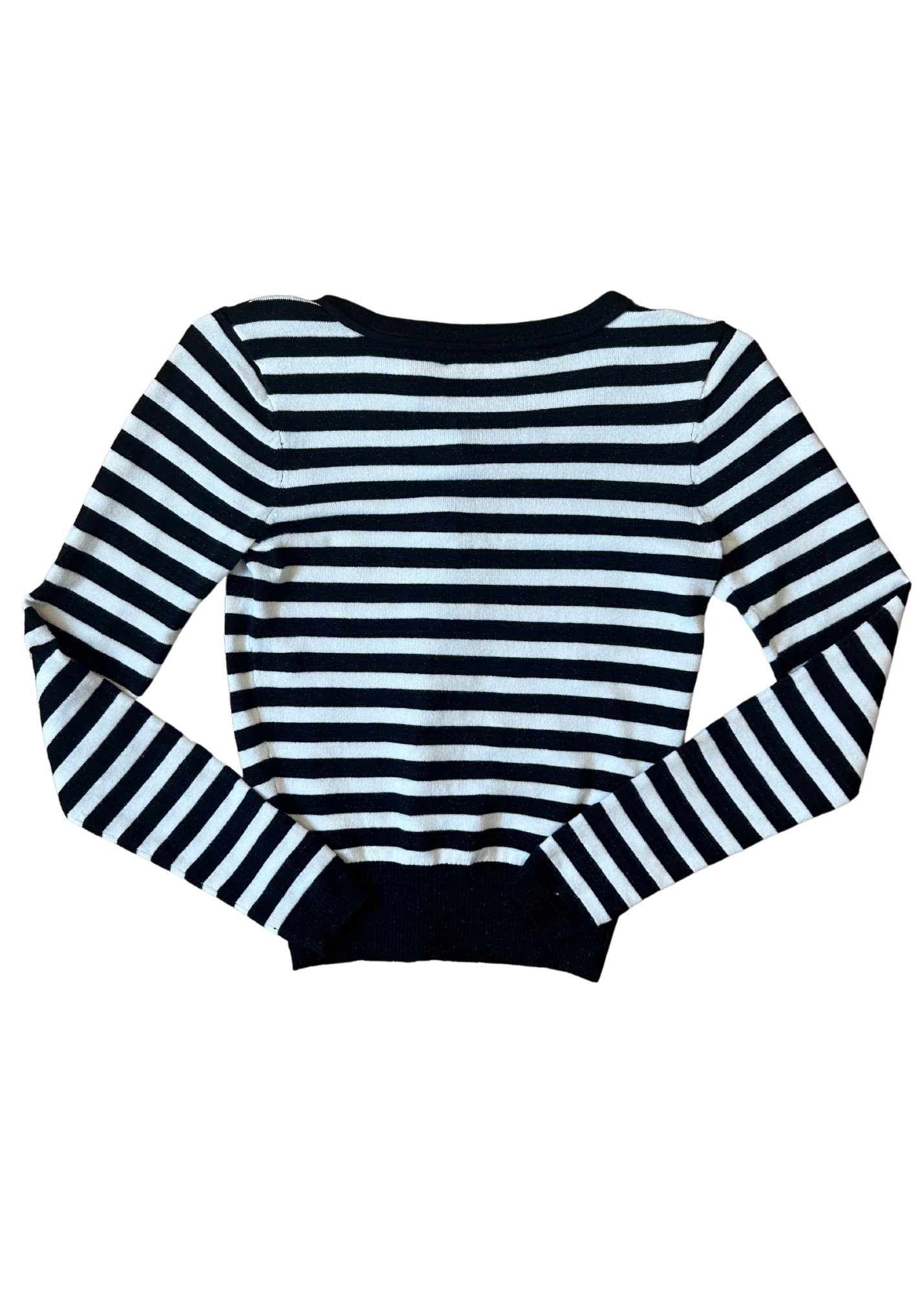 REVIEW VINTAGE Stripe Bow Cardigan