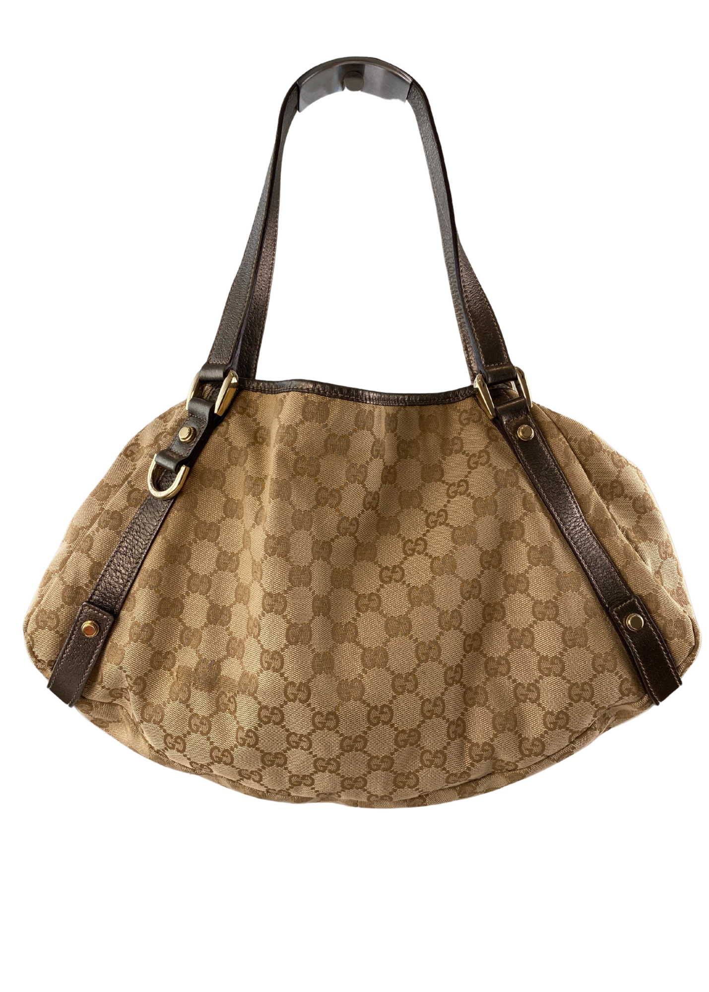 GUCCI (AS IS) GG Monogram 'Abbey' Shoulder Bag