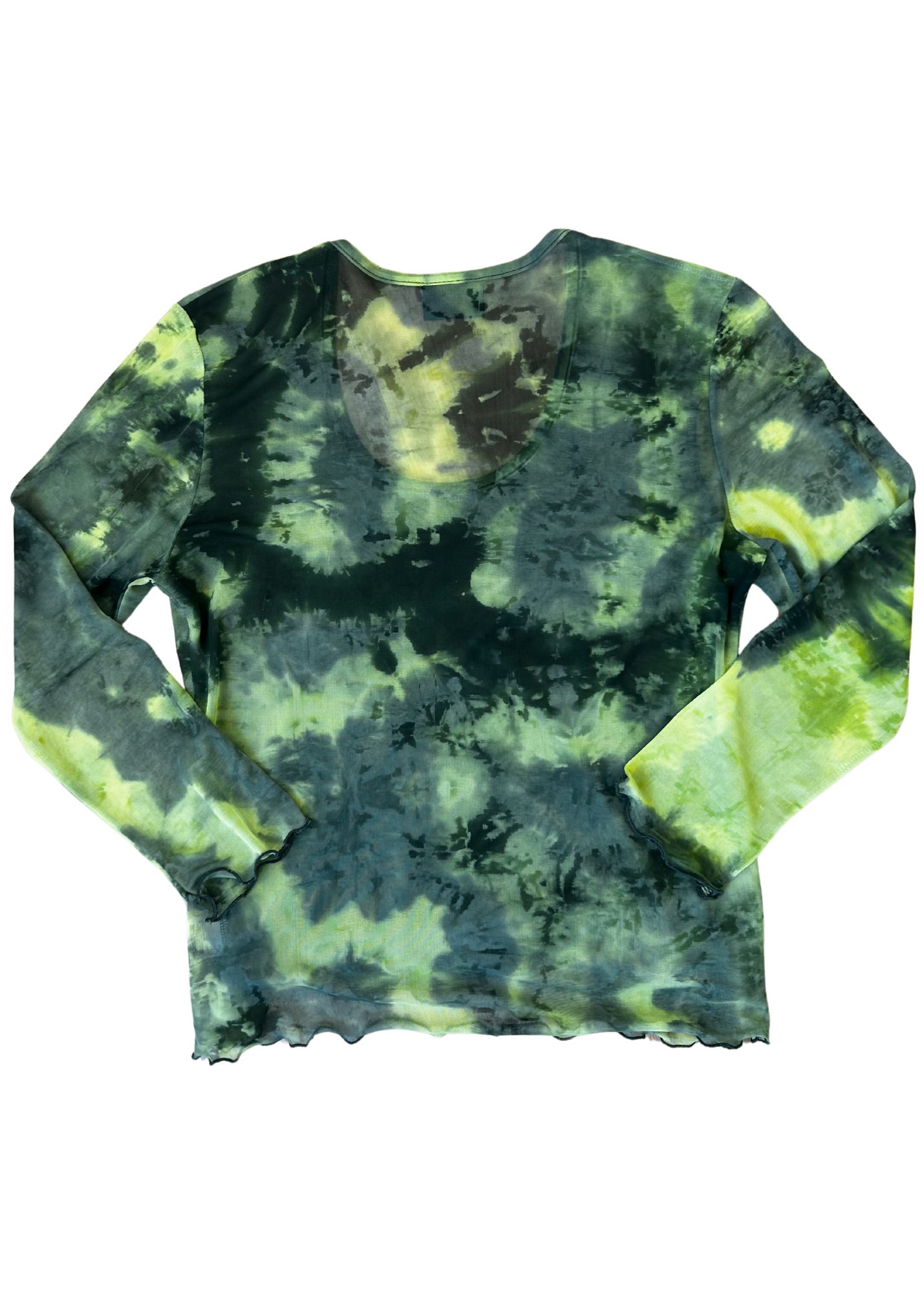 DIESEL SPORT (AS IS) Acid Green Mesh Top