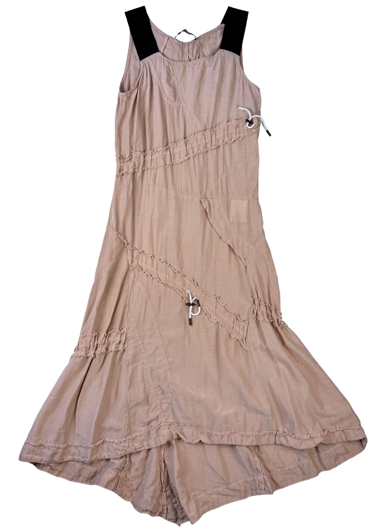 McQ ALEXANDER MCQUEEN Drawstring Midi Dress