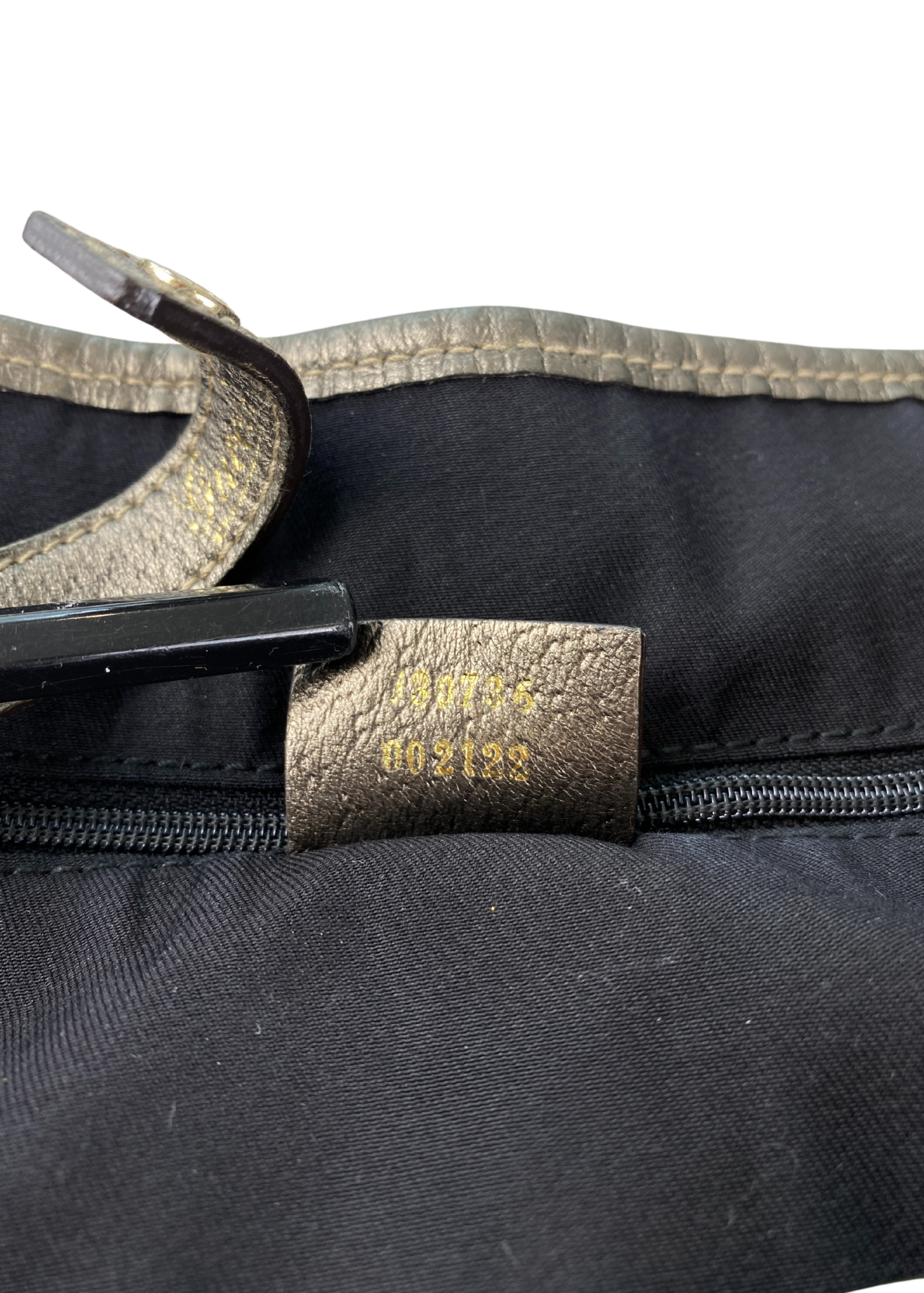 GUCCI (AS IS) GG Monogram 'Abbey' Shoulder Bag