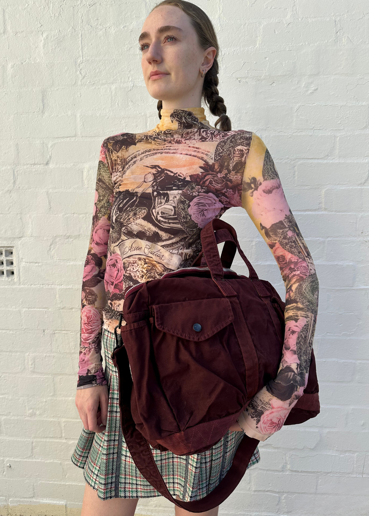 PORTER YOSHIDA & CO. 'Crag' Two Way Boston Bag