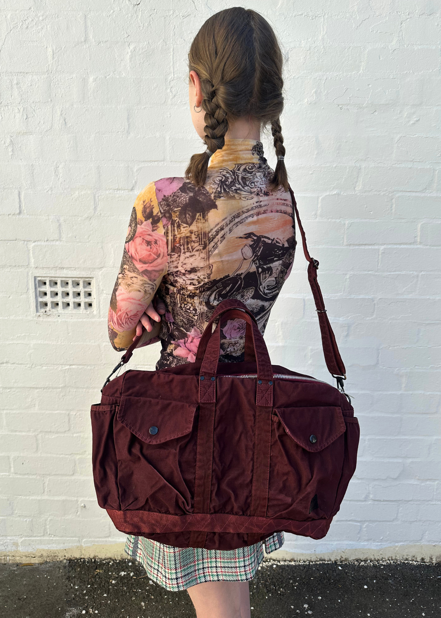 PORTER YOSHIDA & CO. 'Crag' Two Way Boston Bag