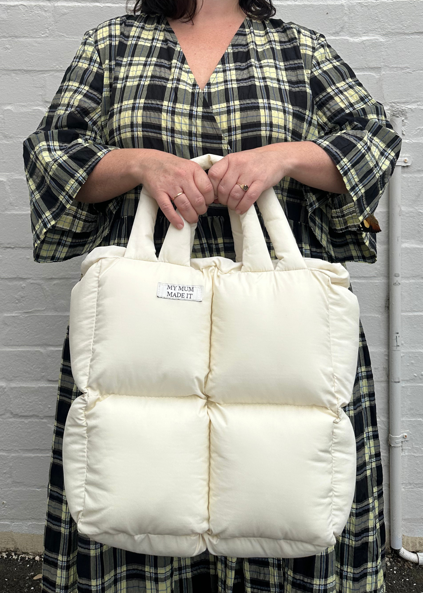 MY MUM MADE IT 'Puffer Tote Bag'