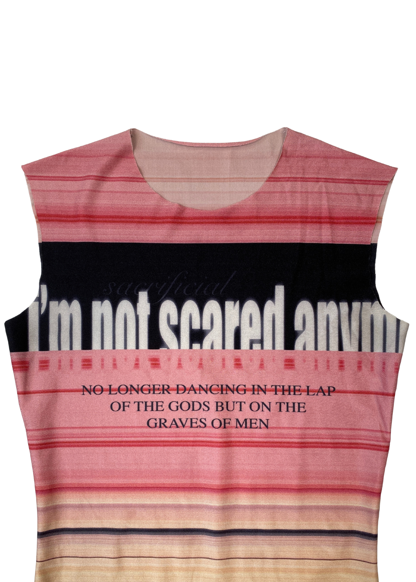 ALIX HIGGINS 'I'm Not Scared' Print Tank