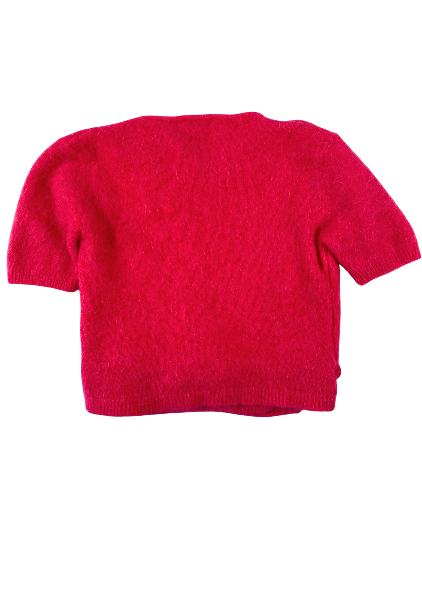 GANNI Knit Cut Out Tie Top