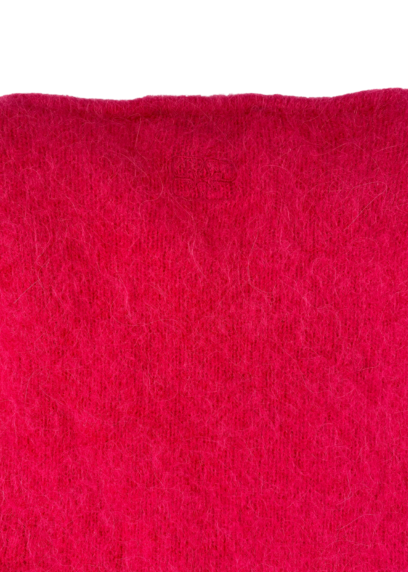 GANNI Knit Cut Out Tie Top