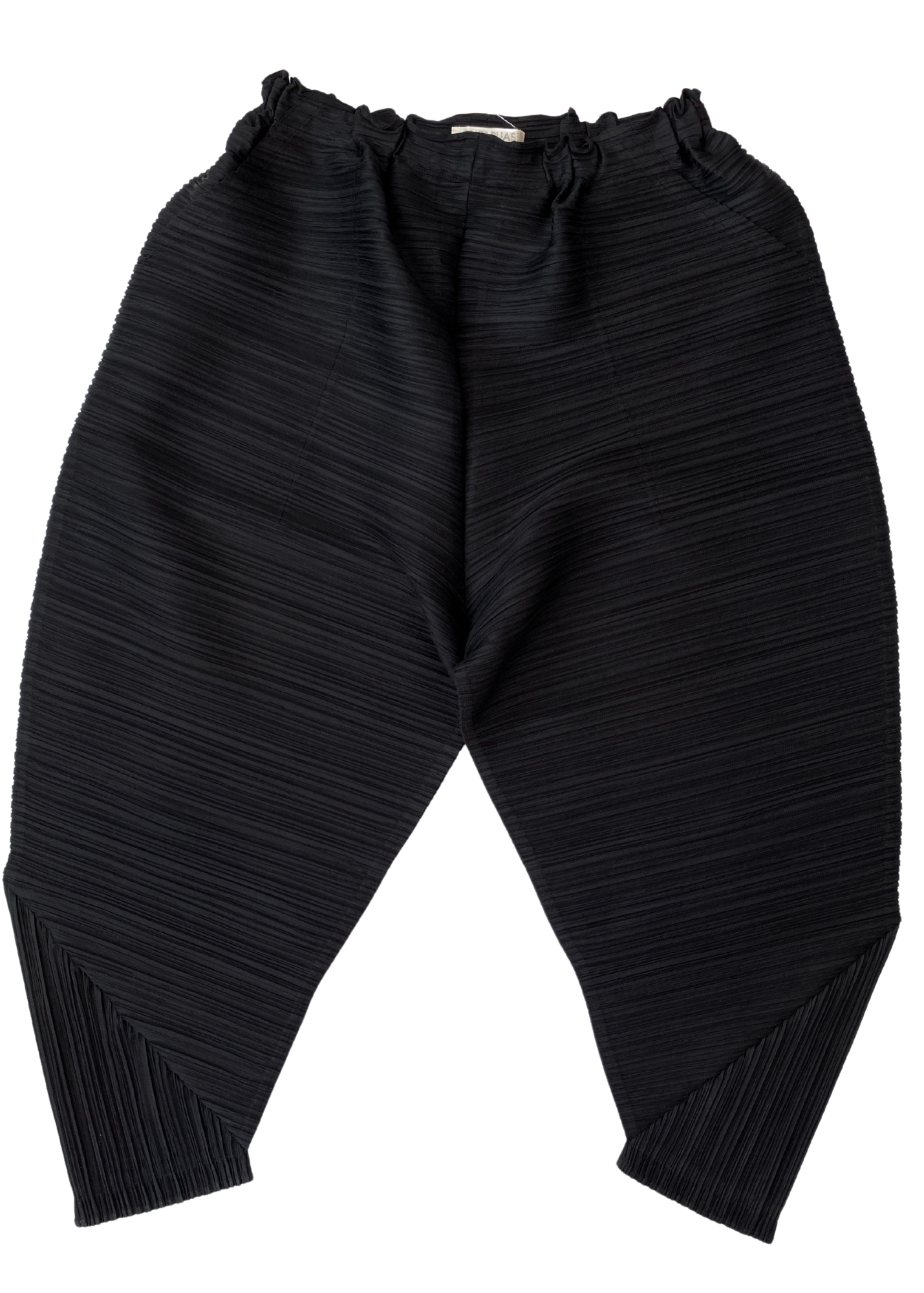ISSEY MIYAKE PLEATS PLEASE Plisse Baggy Balloon Leg Crop Pants