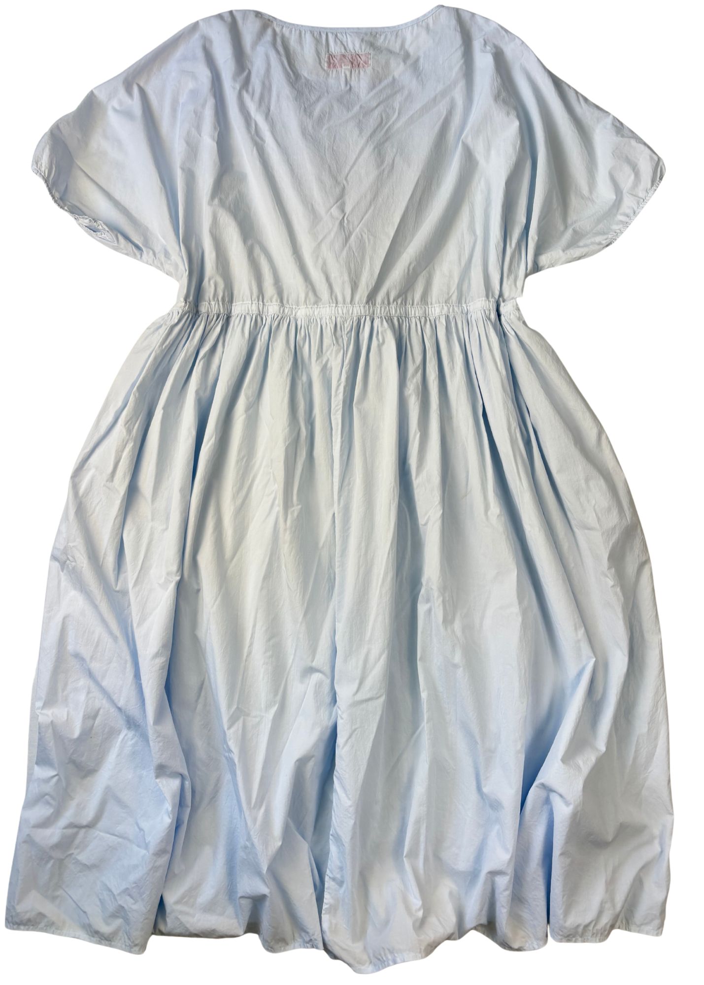 MANUELLE GUIBAL Poplin Drawstring Midi