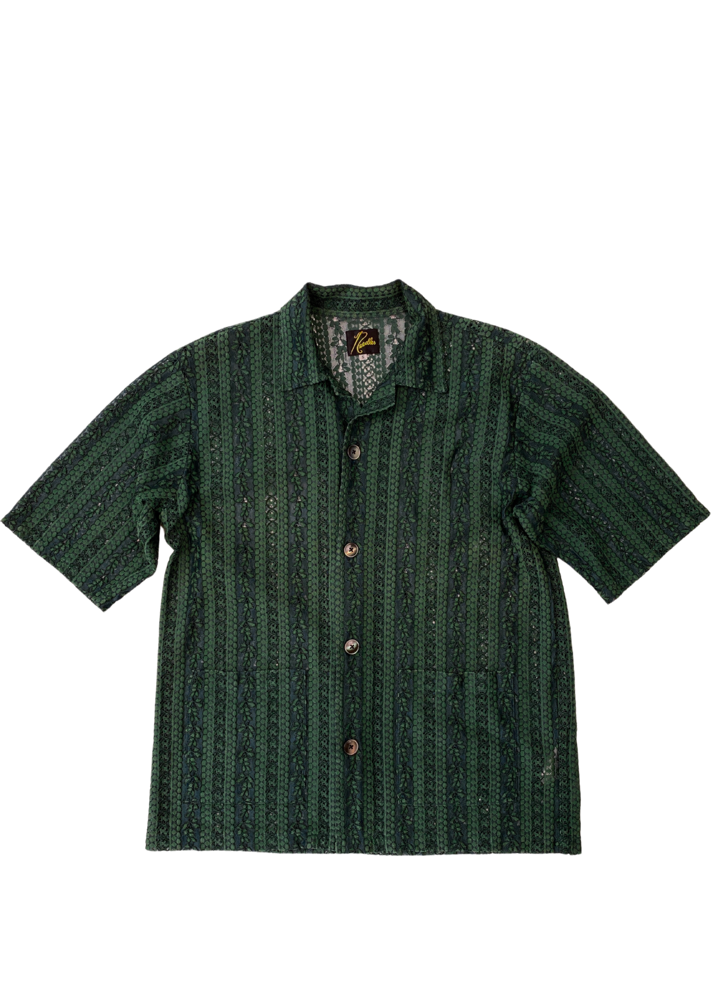 NEEDLES Floral Lace Shirt