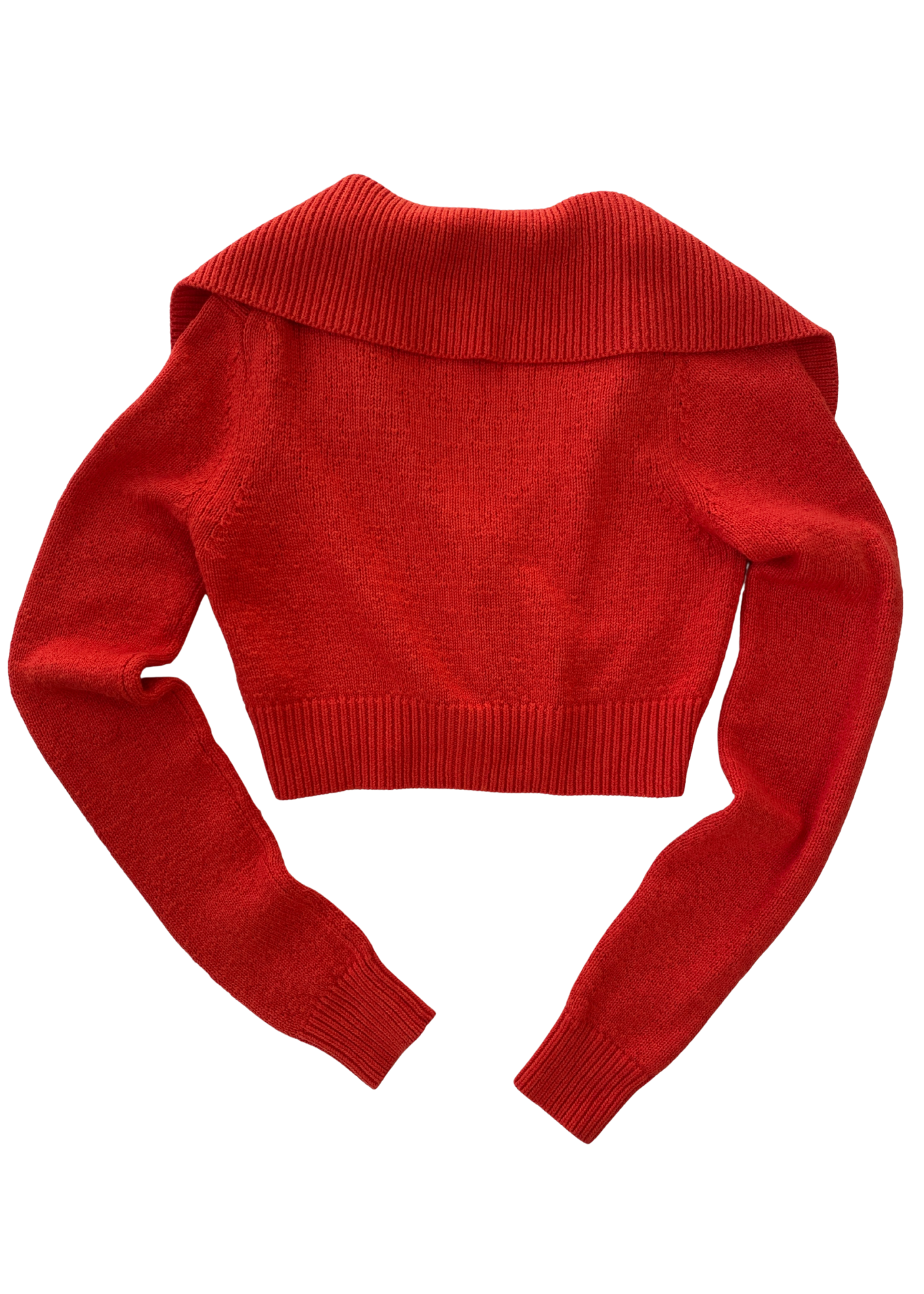 HELMUT LANG Crop Knit Sweater