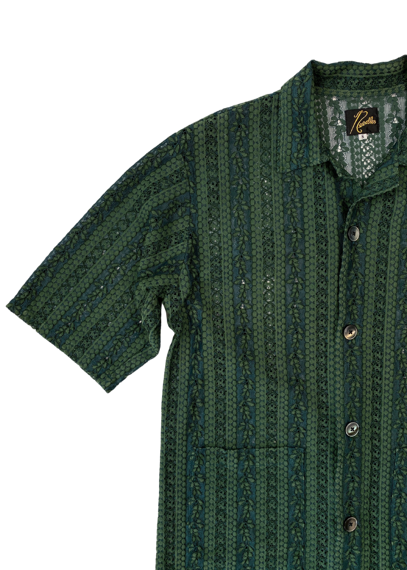 NEEDLES Floral Lace Shirt