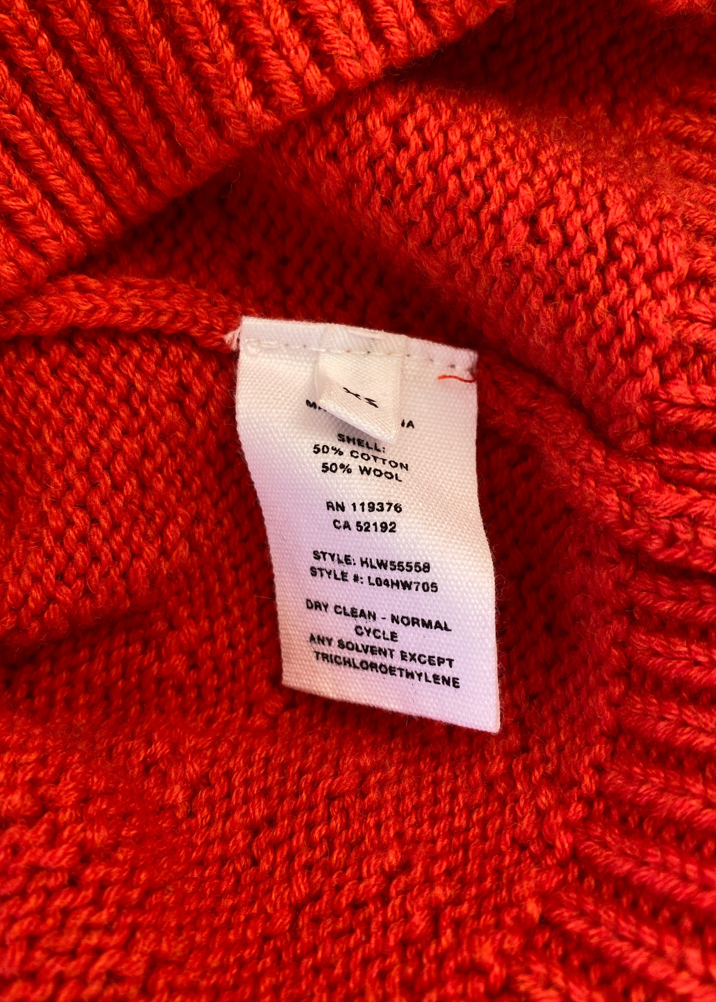 HELMUT LANG Crop Knit Sweater