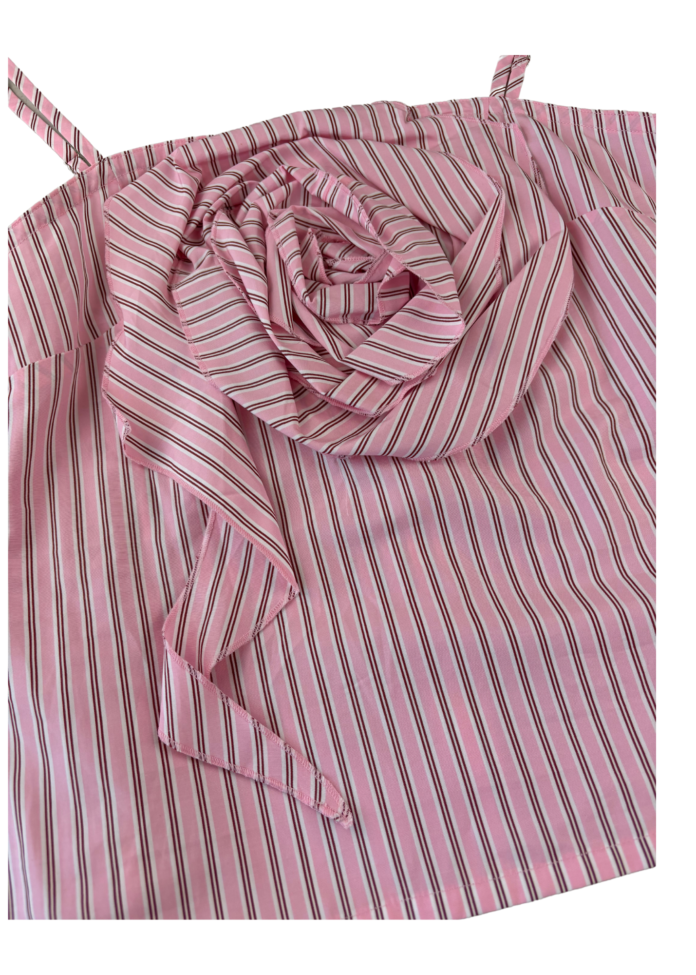Saks Potts Pink Stripe Top