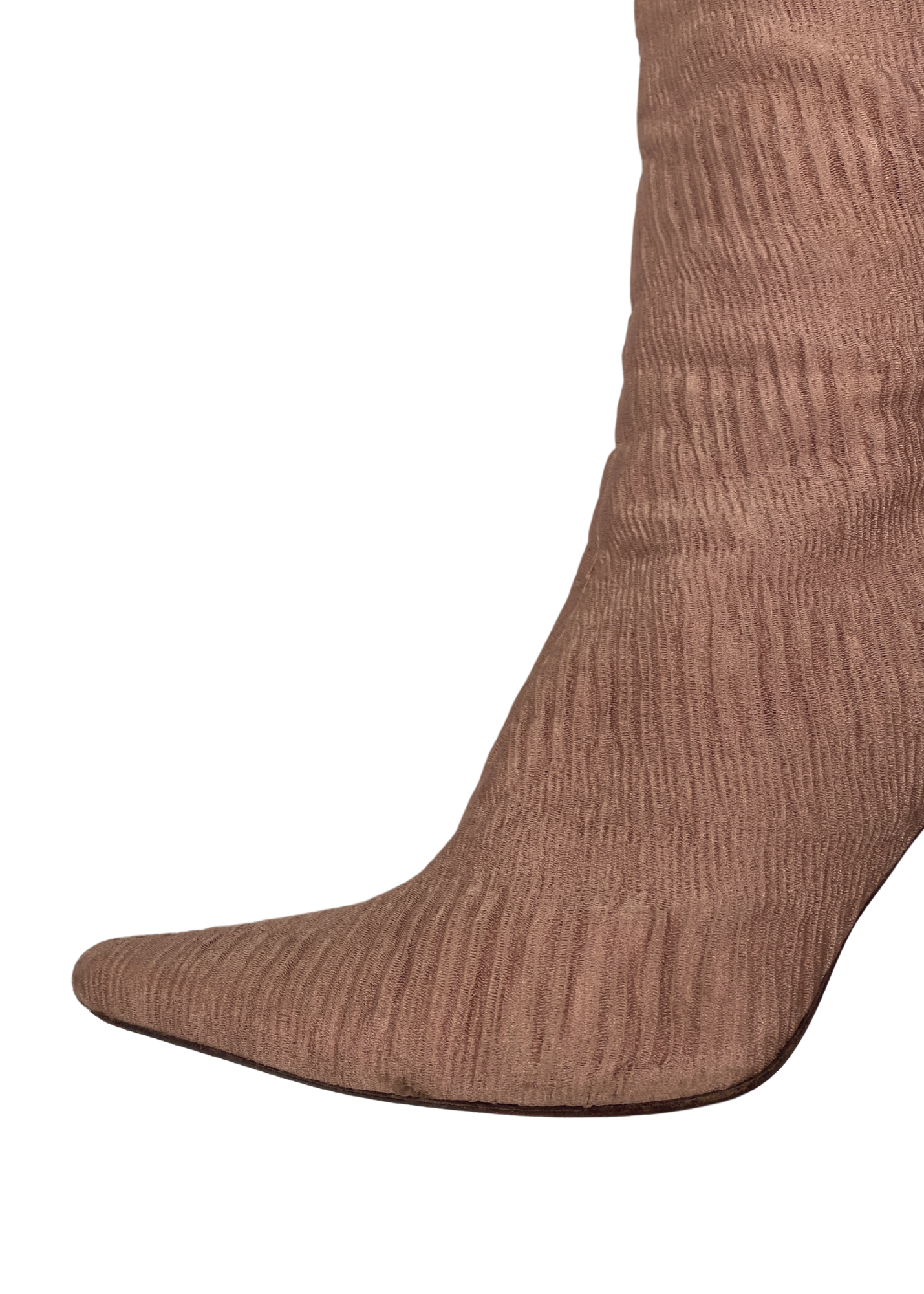 VINTAGE GUCCI (AS IS) F/W 1999 Tom Ford Era Ruched Knee High Boots