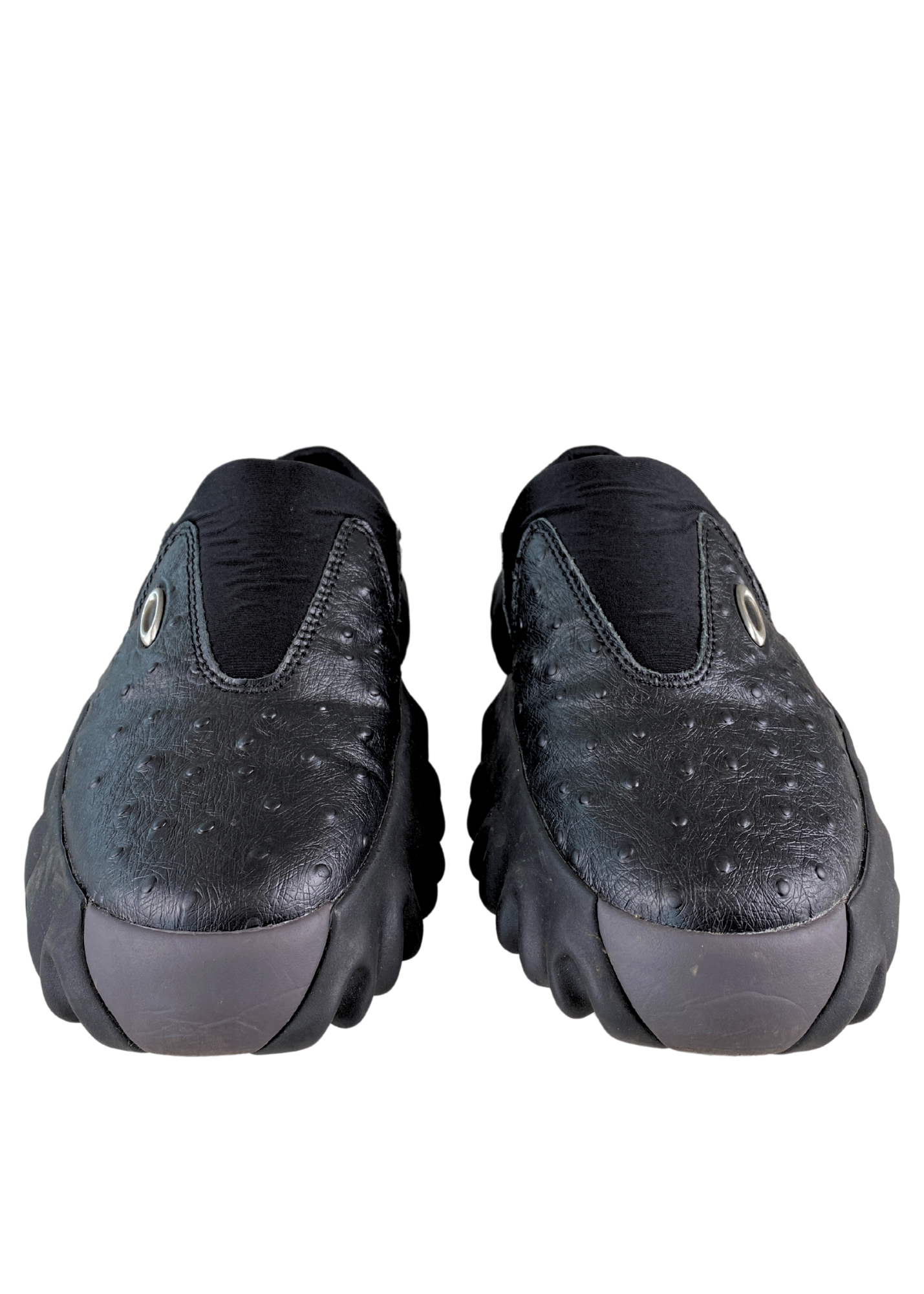 OAKLEY 'Ostrich Chop Saw' Leather Mule