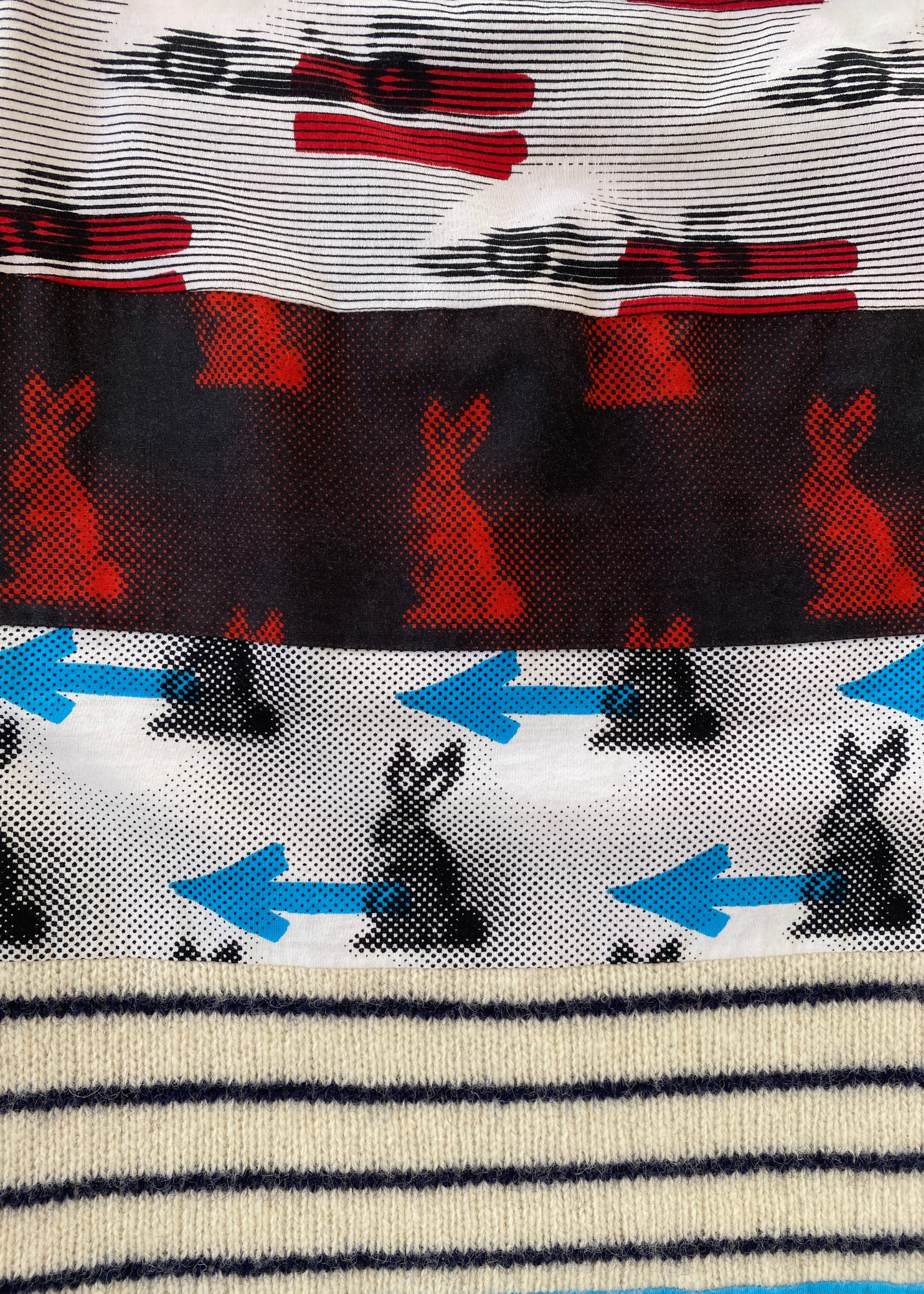 PRADA 2016 'Sable Rabbit' Mini Skirt