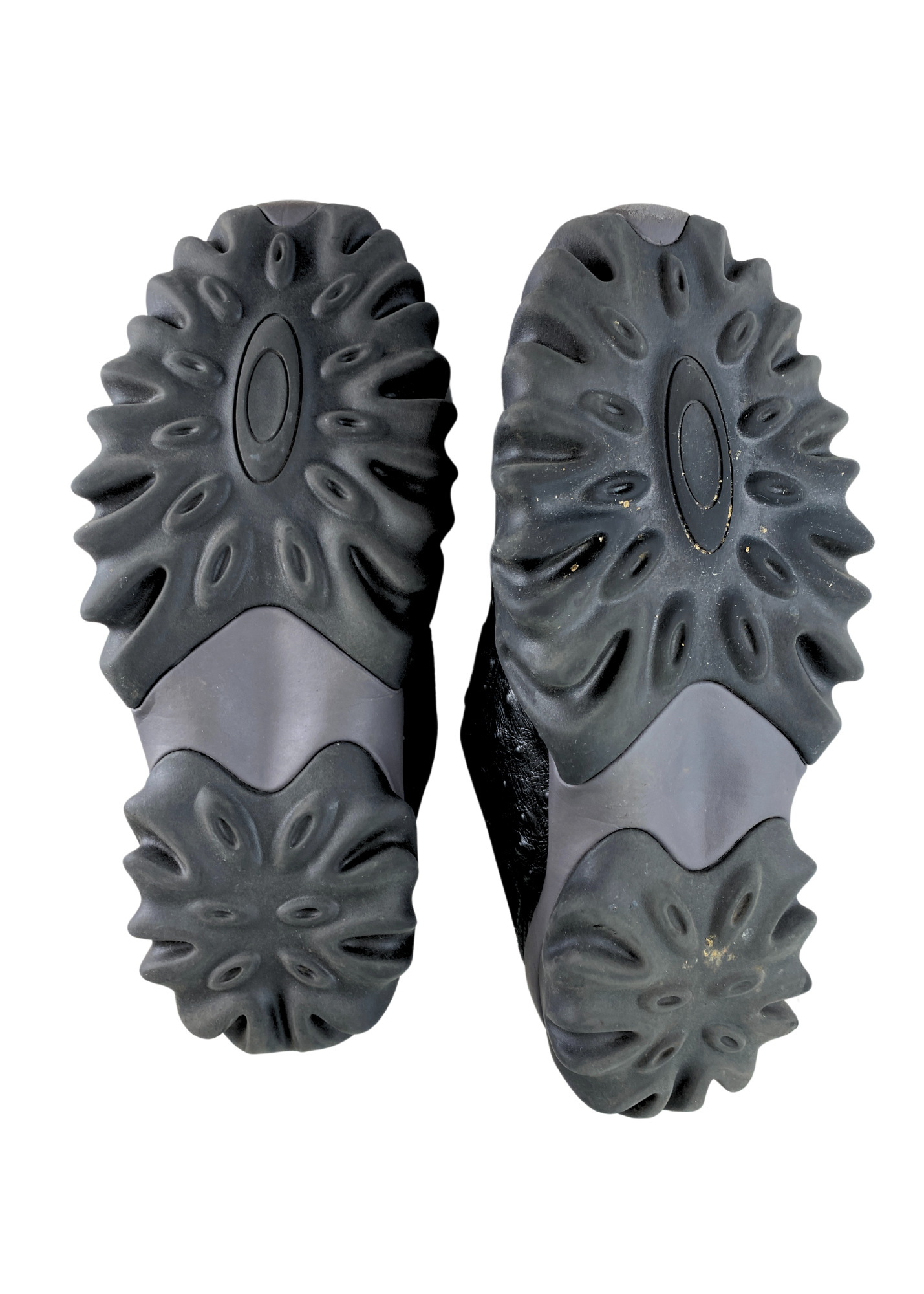 OAKLEY 'Ostrich Chop Saw' Leather Mule