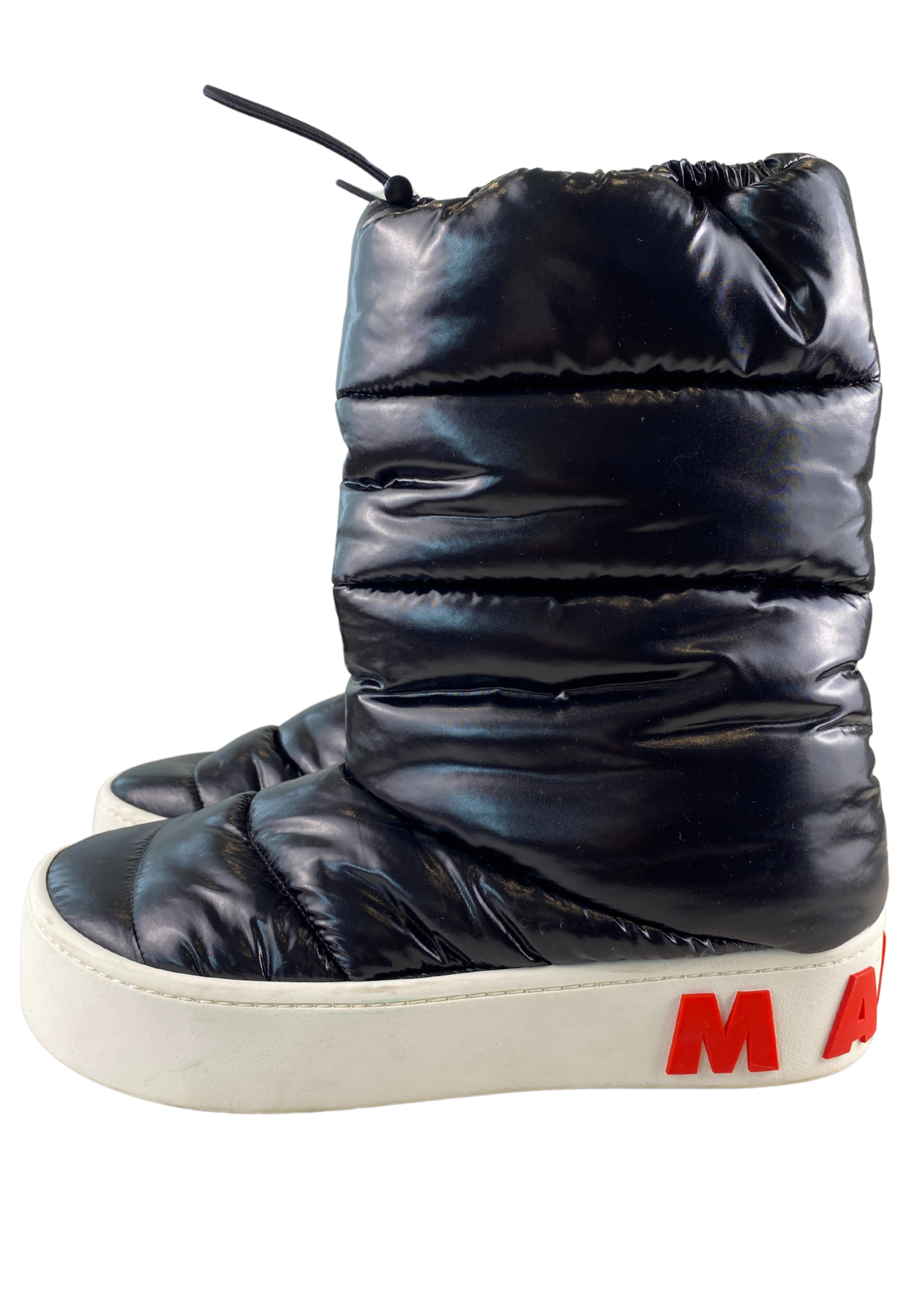 MARNI Quilted Nylon Puffer Boots