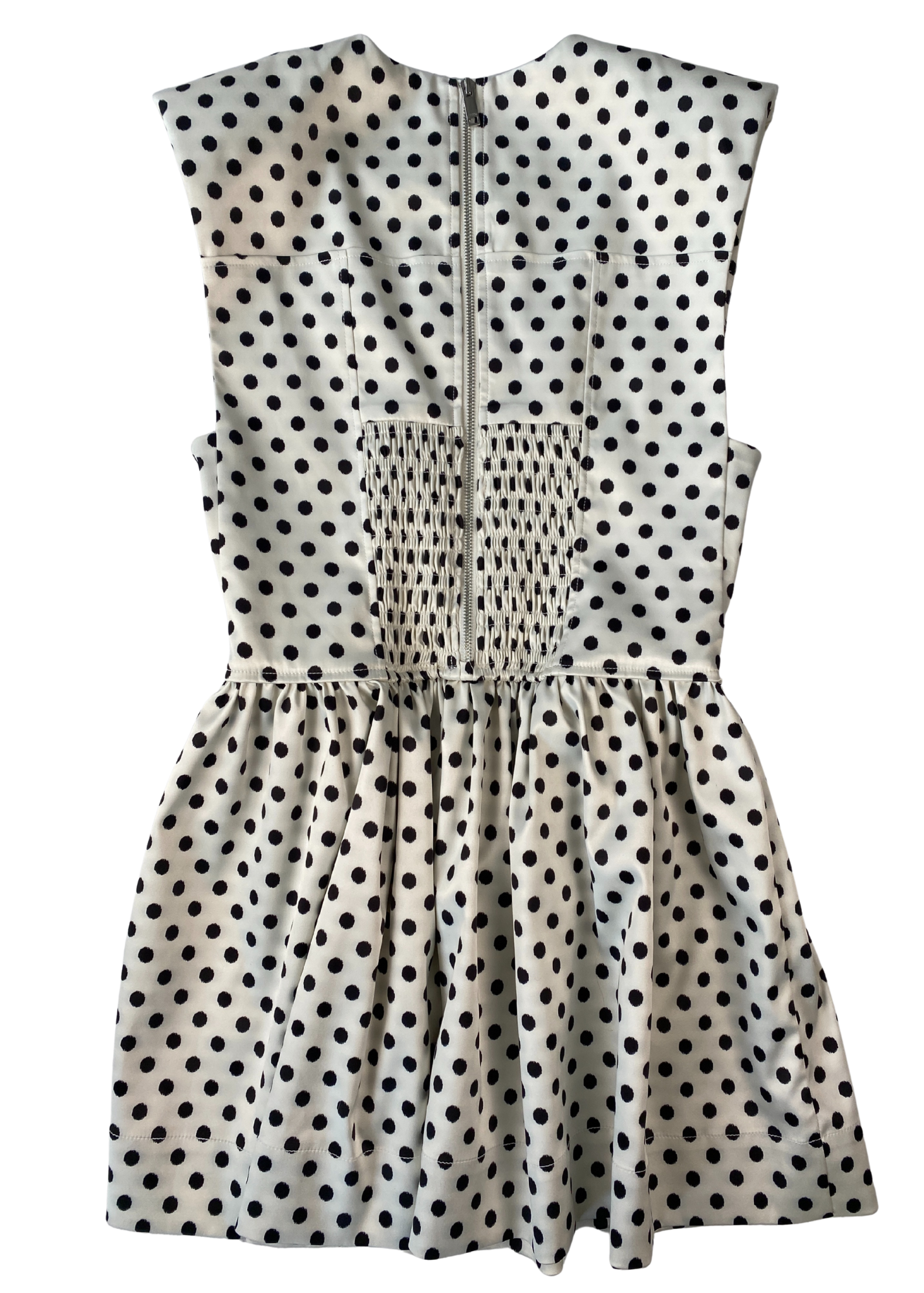 GANNI Polkadot Corset Mini Dress
