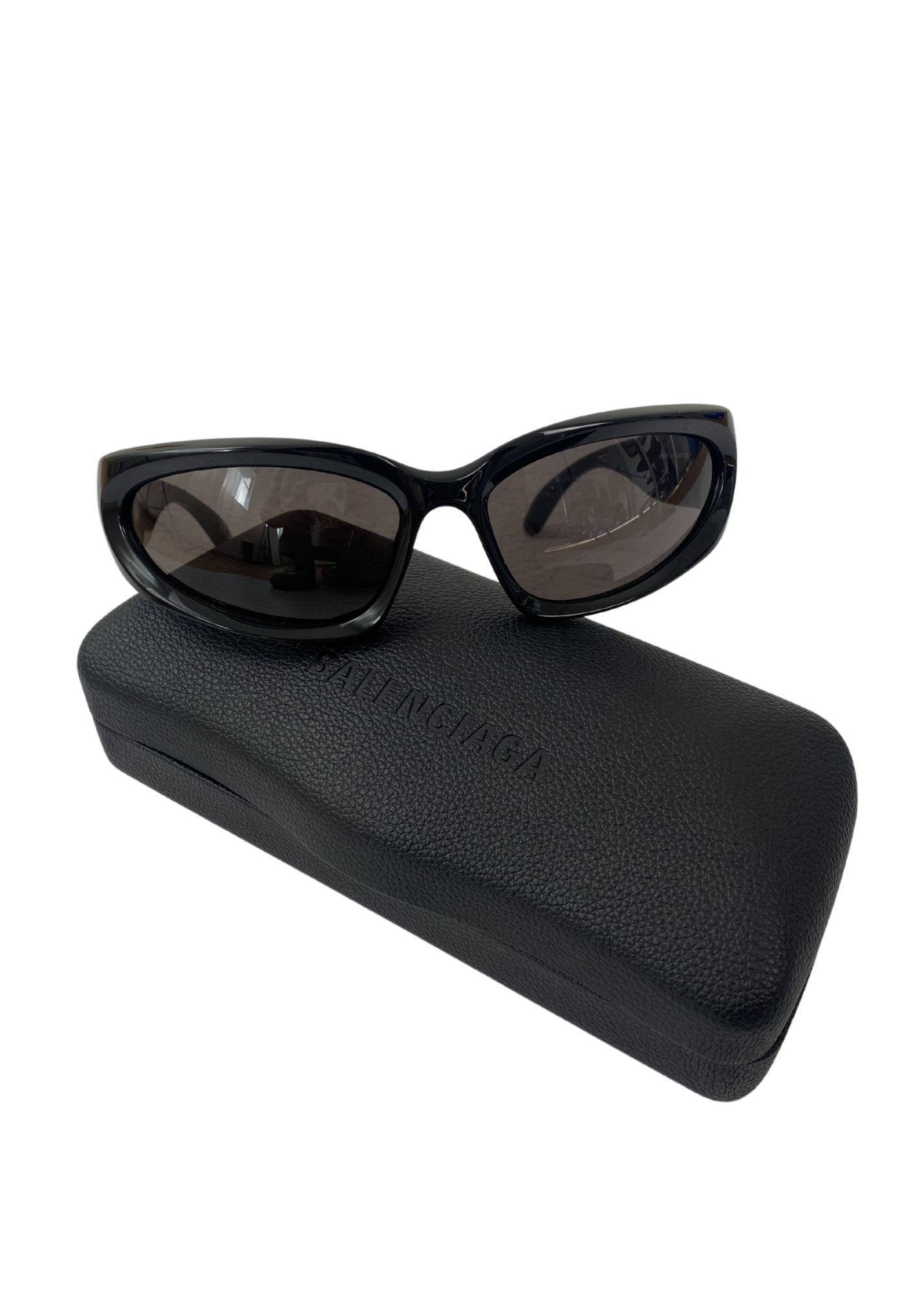 BALENCIAGA Swift Oval Sunglasses