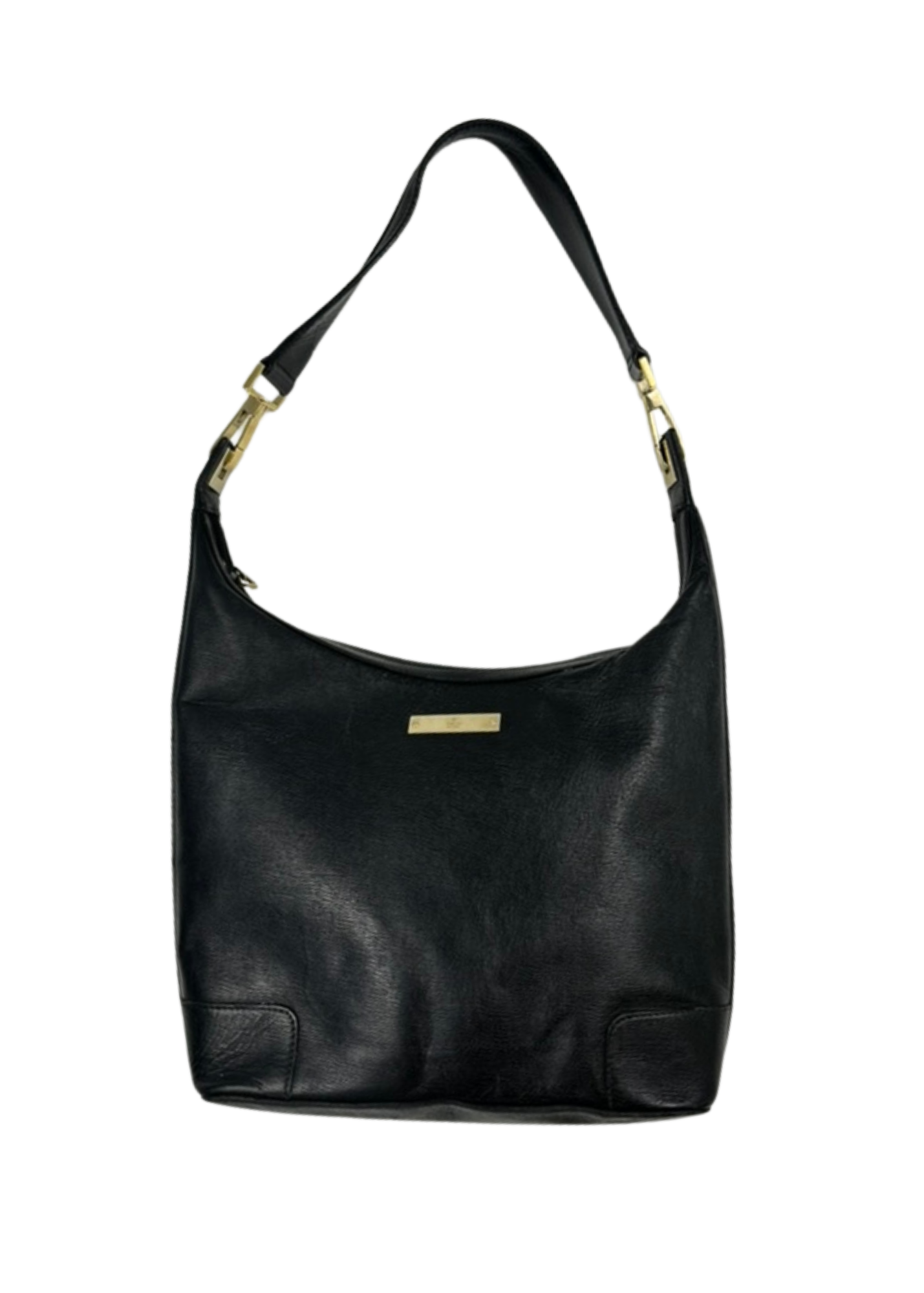GUCCI (AS IS) 90s Saffiano Hobo Bag