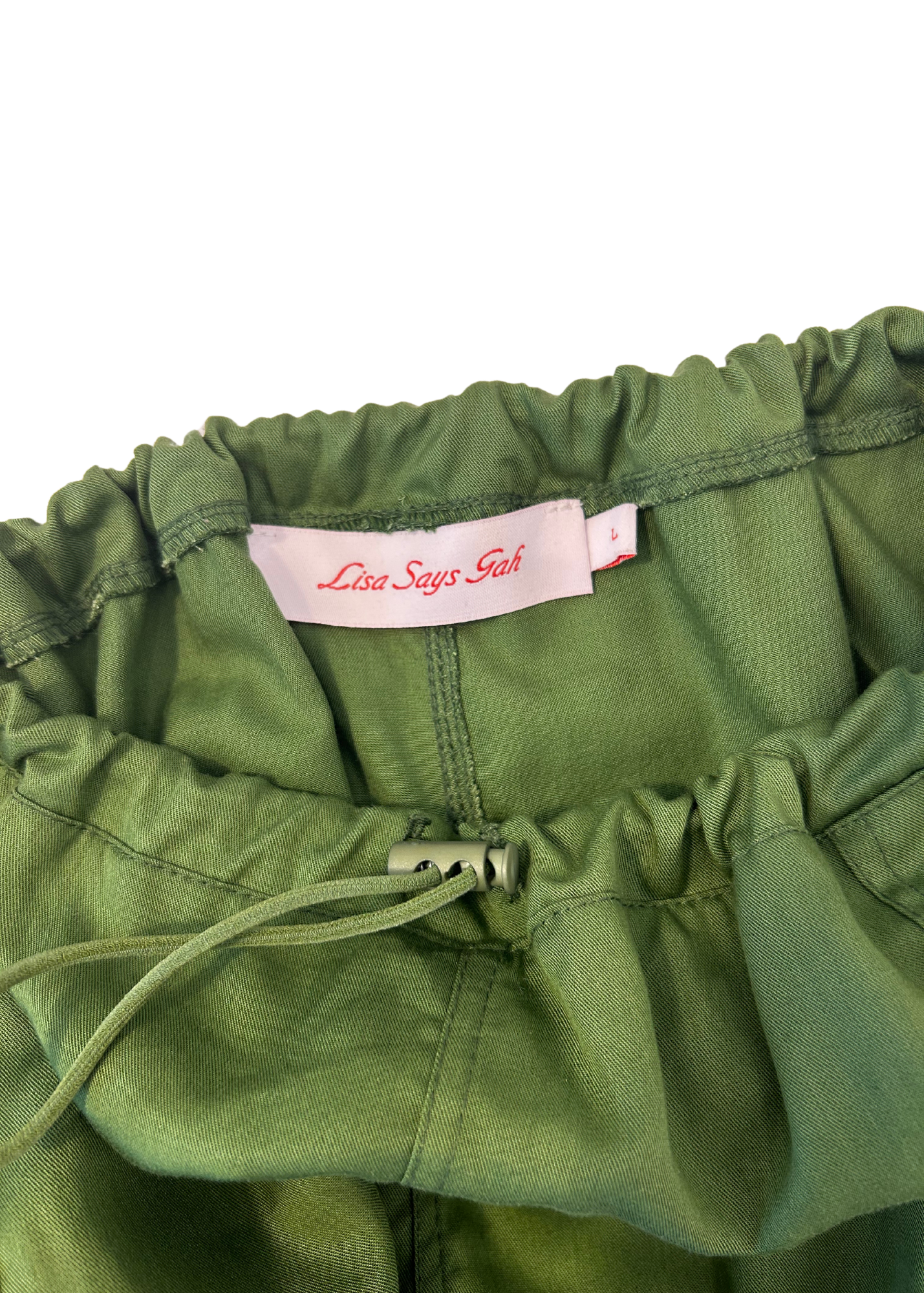 LISA SAYS GAH! Ruched Midi Skirt