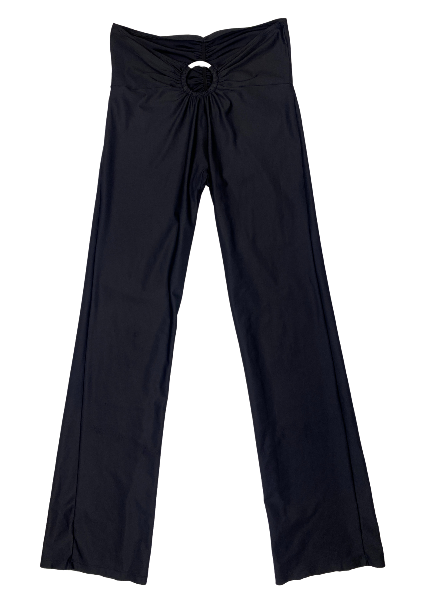 ALL IS A GENTLE SPRING (AS IS) O Ring Flare Pants