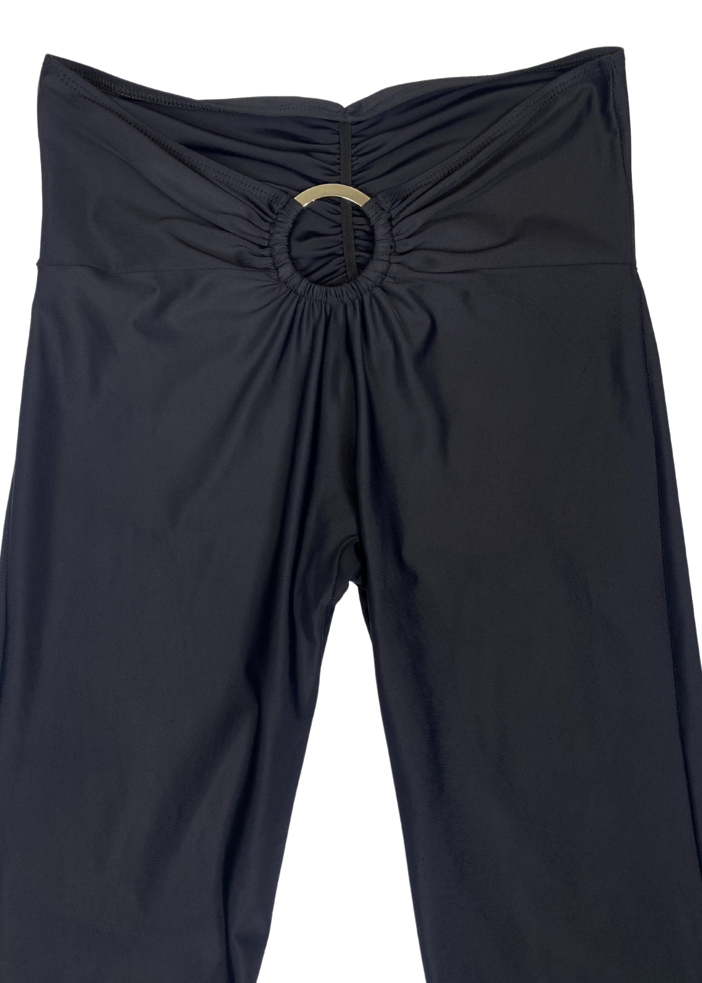 ALL IS A GENTLE SPRING (AS IS) O Ring Flare Pants